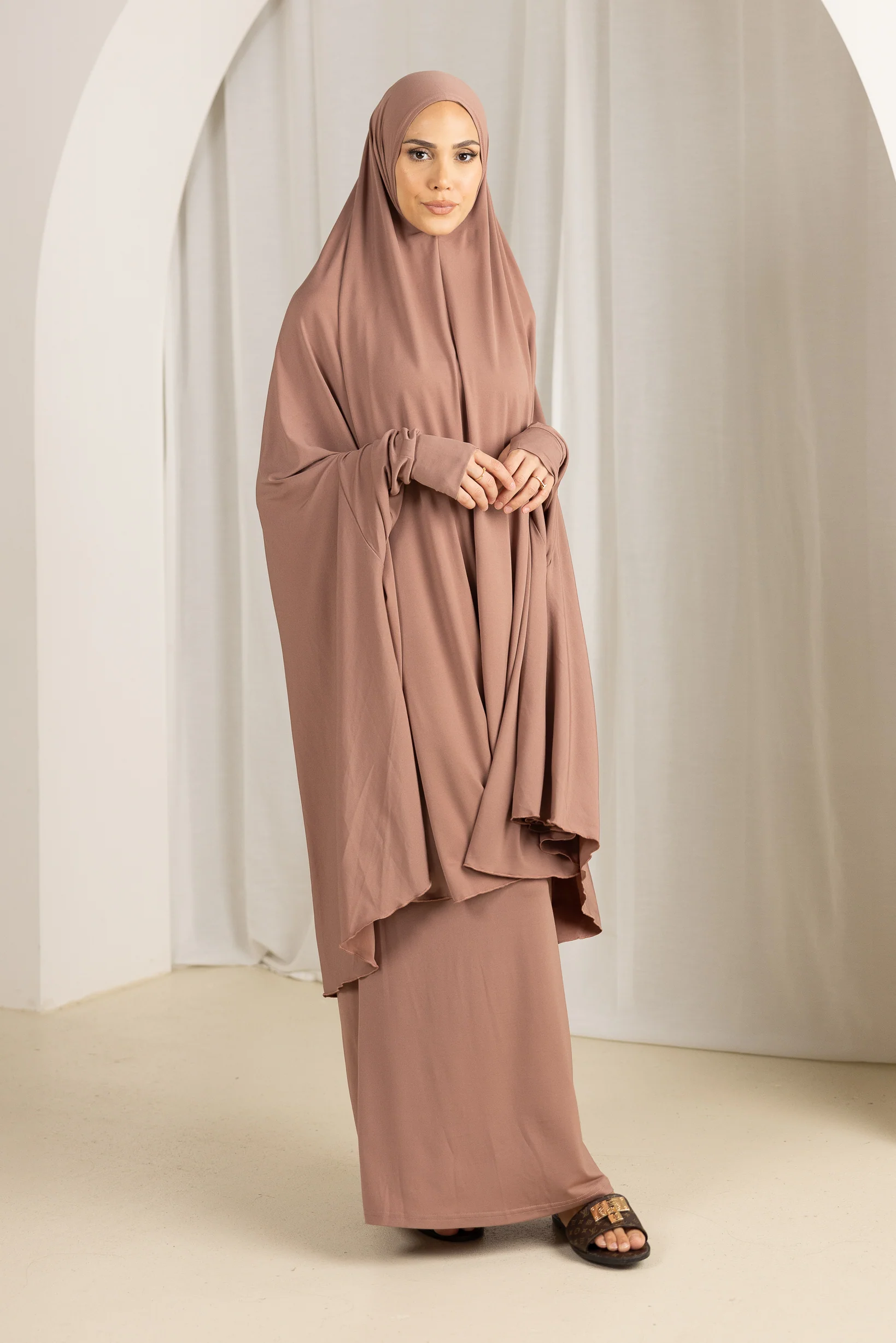 Jilbab Prayer Set - Shades of Pink