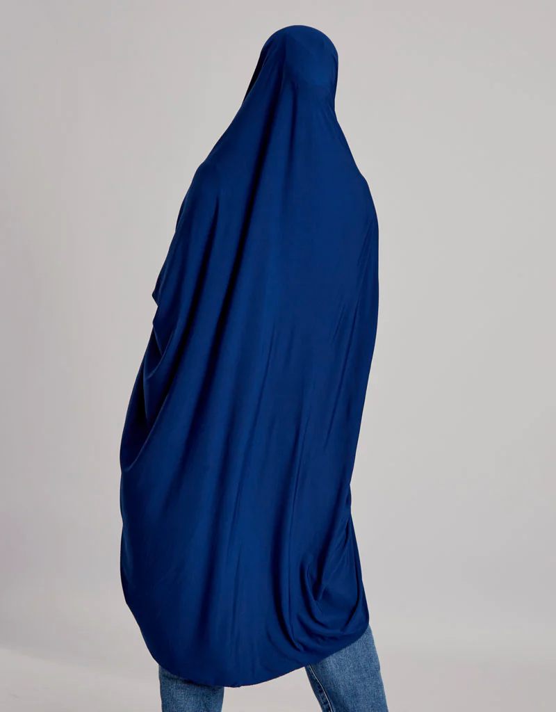 Jilbab No Sleeve Smooth Fit - Shades of Blue - Image 17