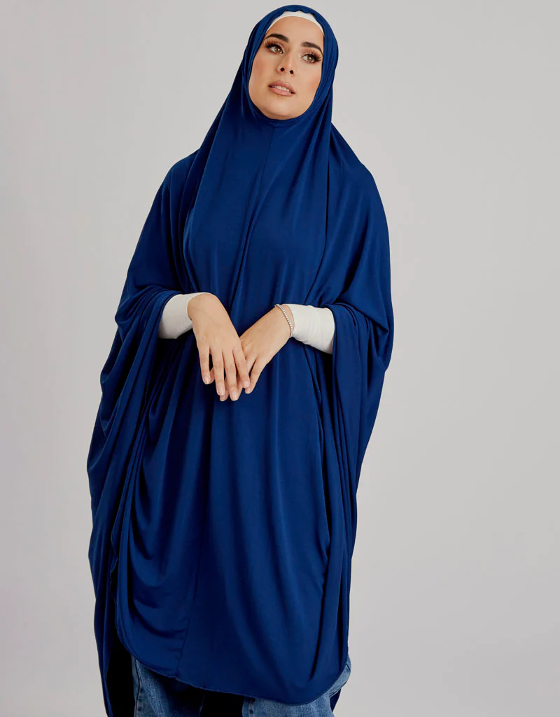 Jilbab No Sleeve Smooth Fit - Shades of Blue - Image 18
