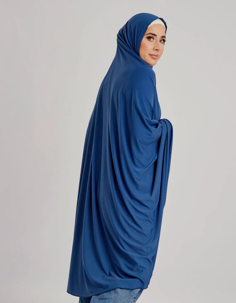 Jilbab No Sleeve Smooth Fit - Shades of Blue - Image 23