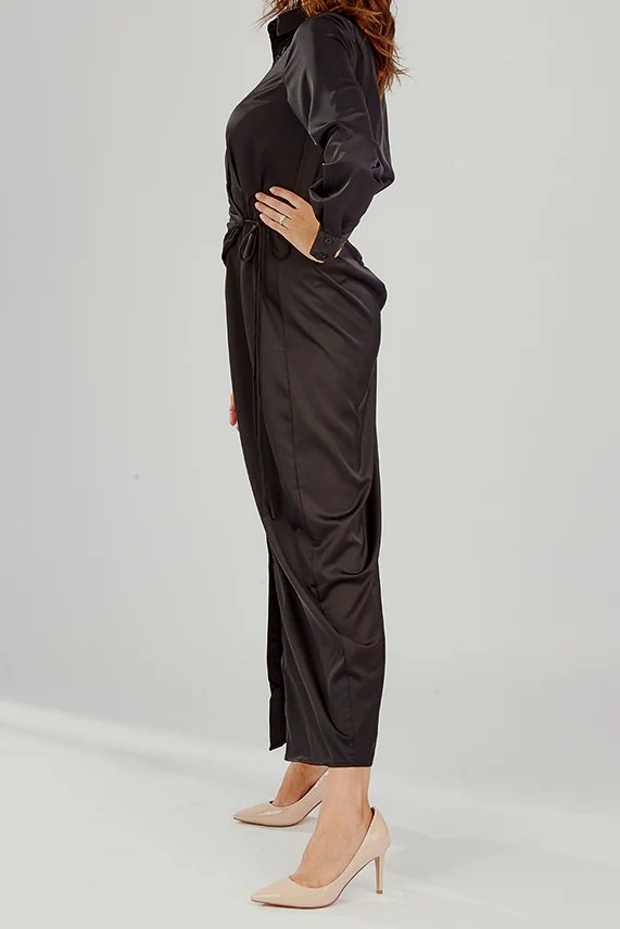 Jovial Gathered Tie Dress - Image 7