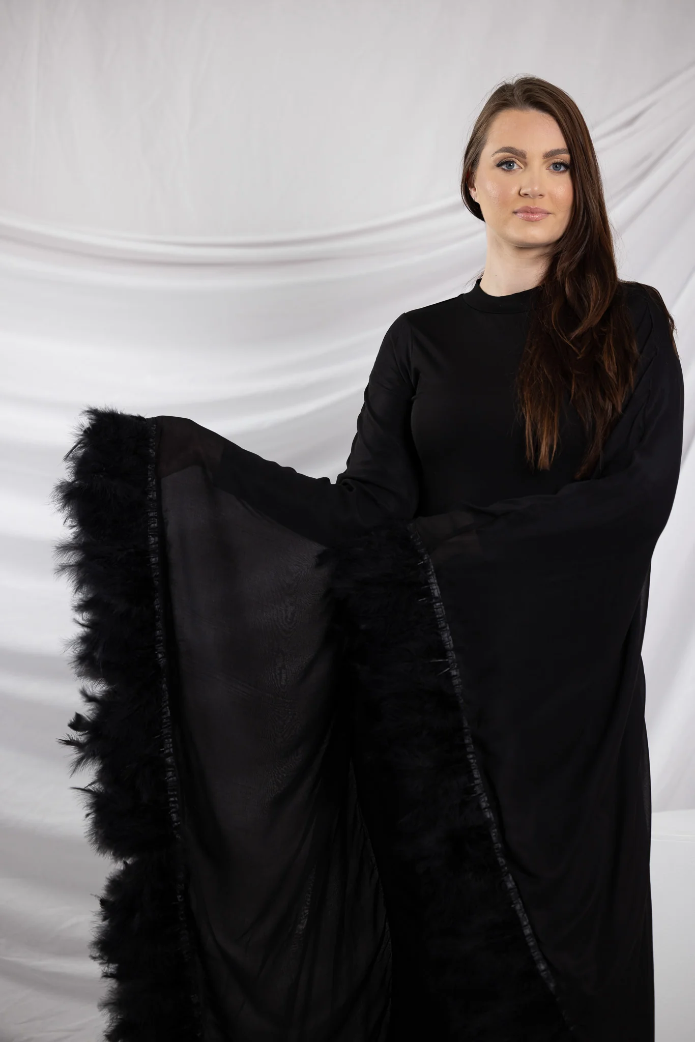Kairo Feather Detailed Dress - Image 8
