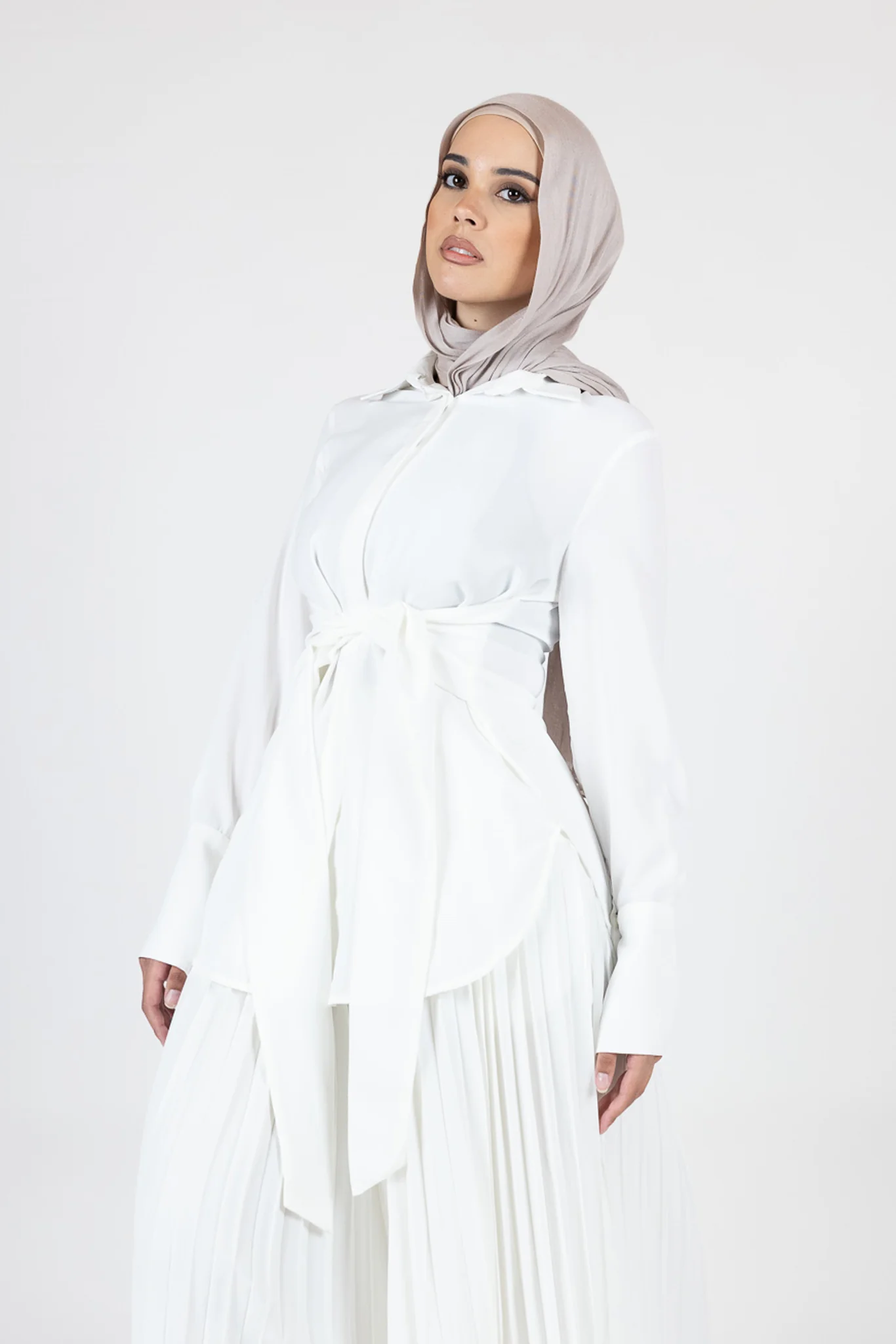 Kulture Tie Waist Shirt - Image 10