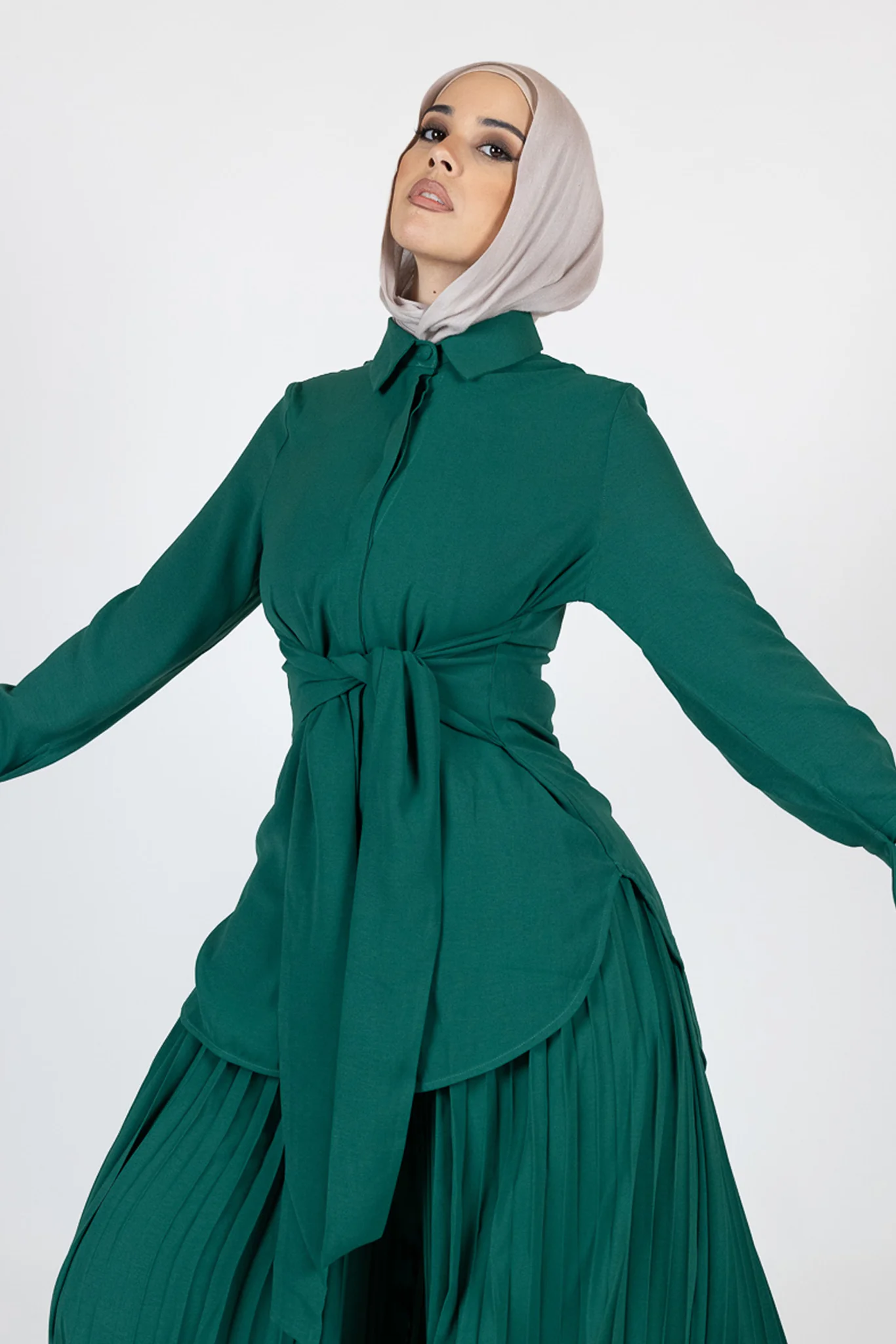 Kulture Tie Waist Shirt - Image 18