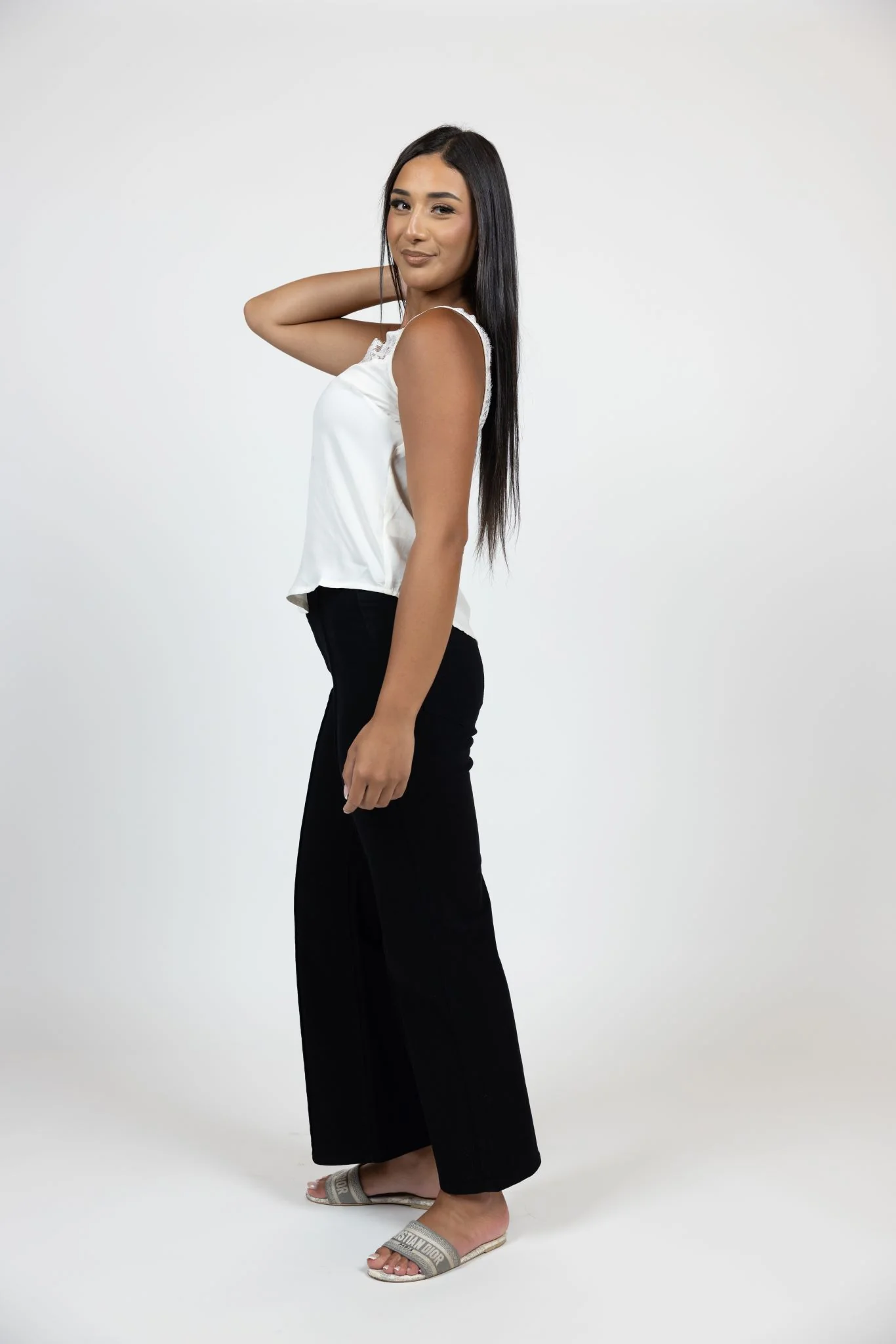 Lace Trim Tank Top - Image 6