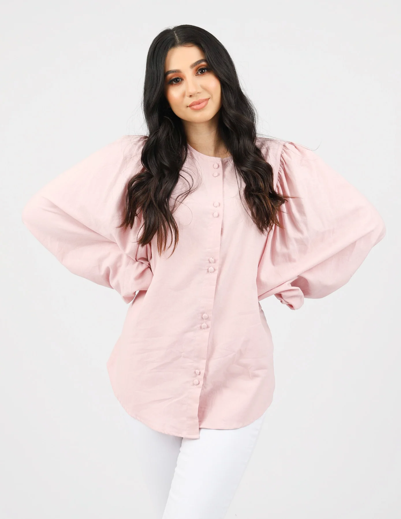 Lantern Bell Short Blouse - Image 6