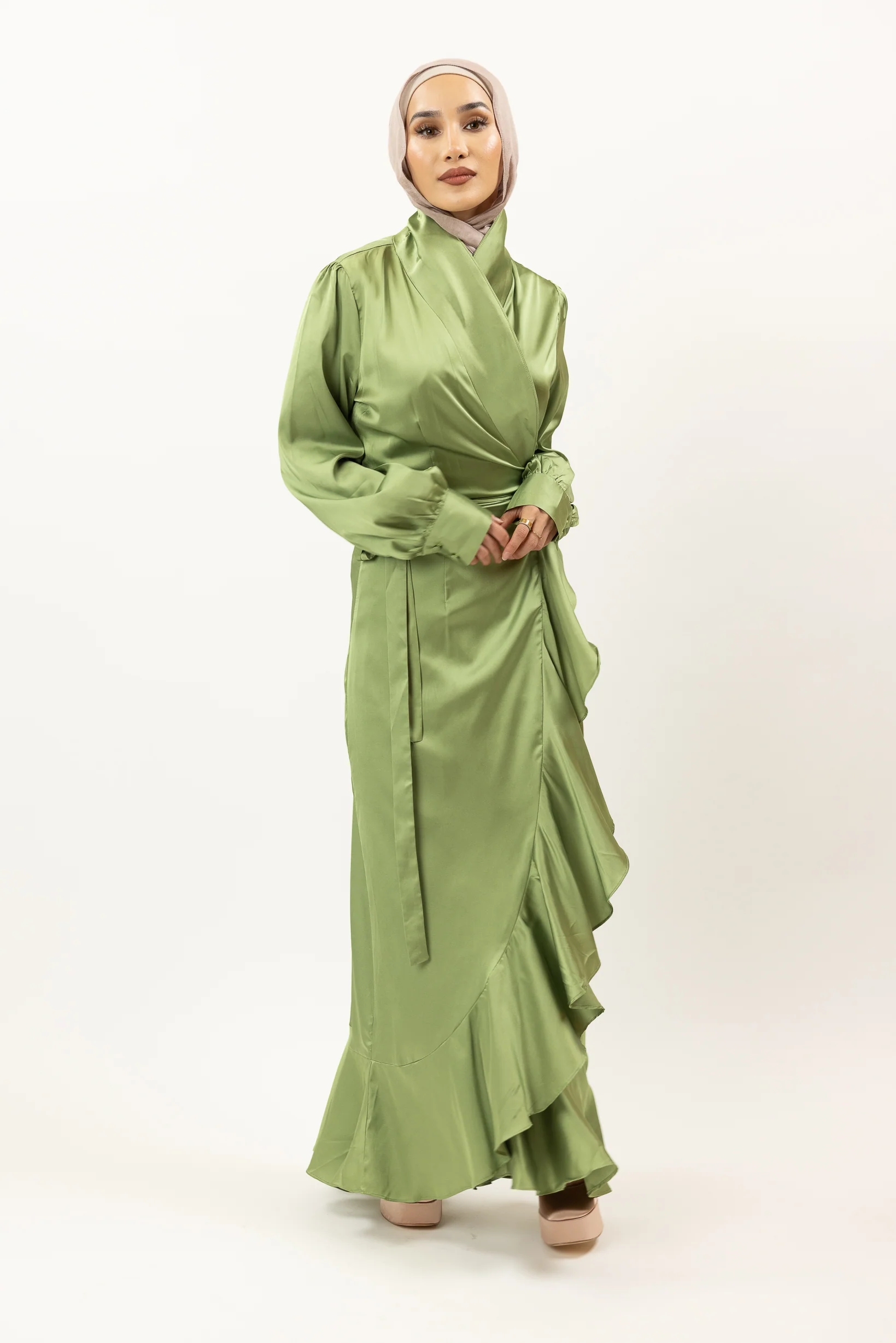 Layana Wrap Dress - Image 10