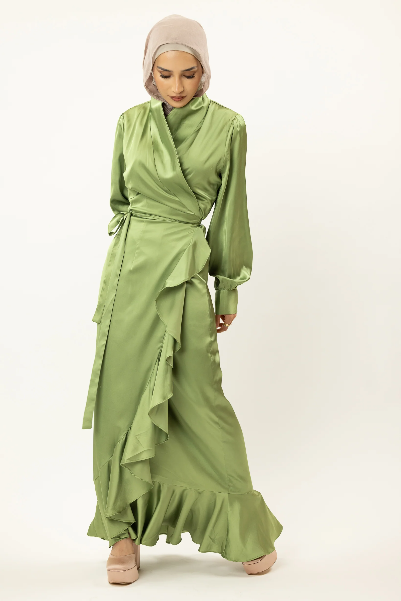 Layana Wrap Dress - Image 14