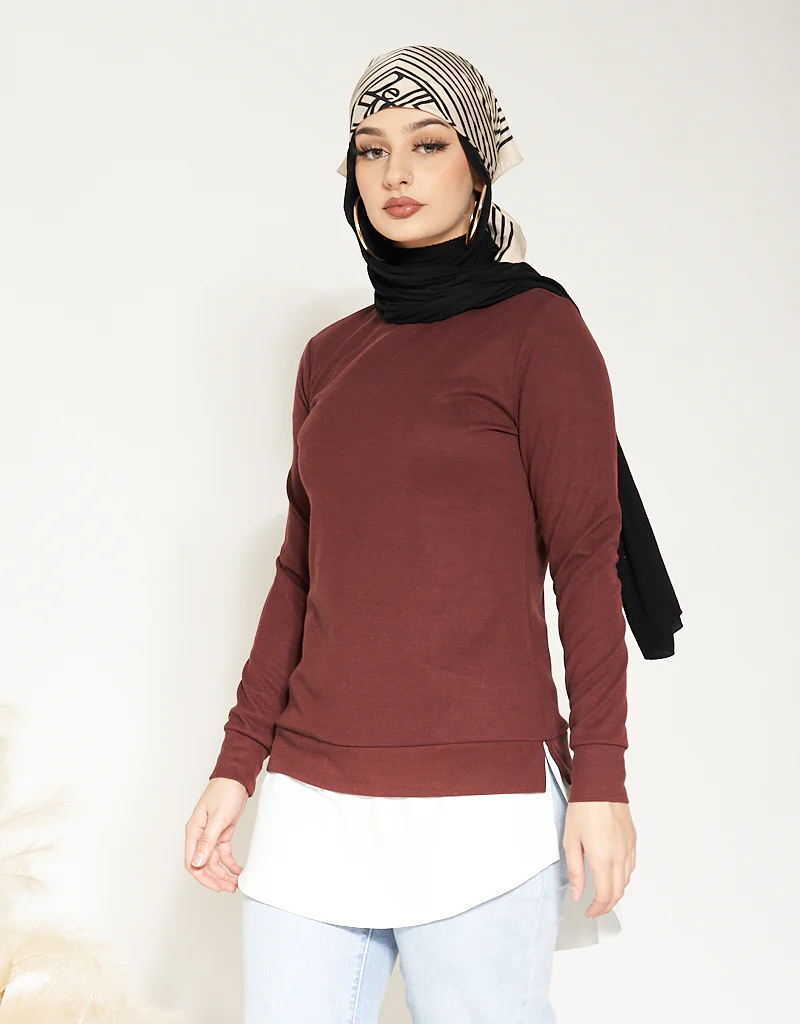 Layered Knit Top - Image 4