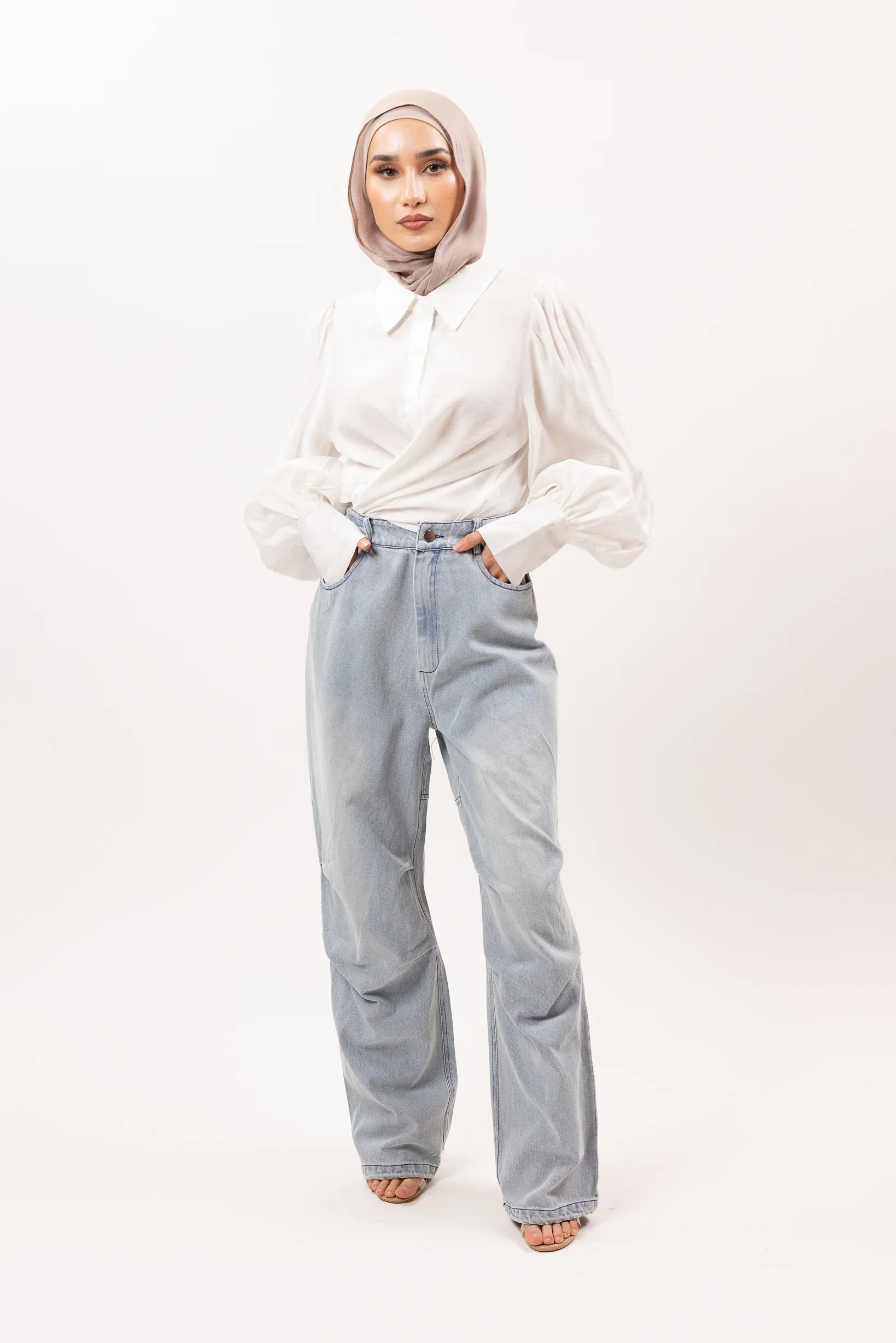 Lexi Denim Detailed Pants - Image 6