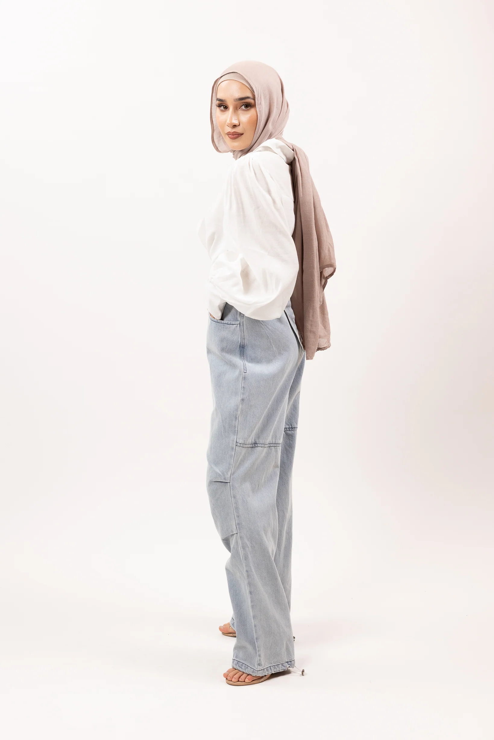 Lexi Denim Detailed Pants - Image 8