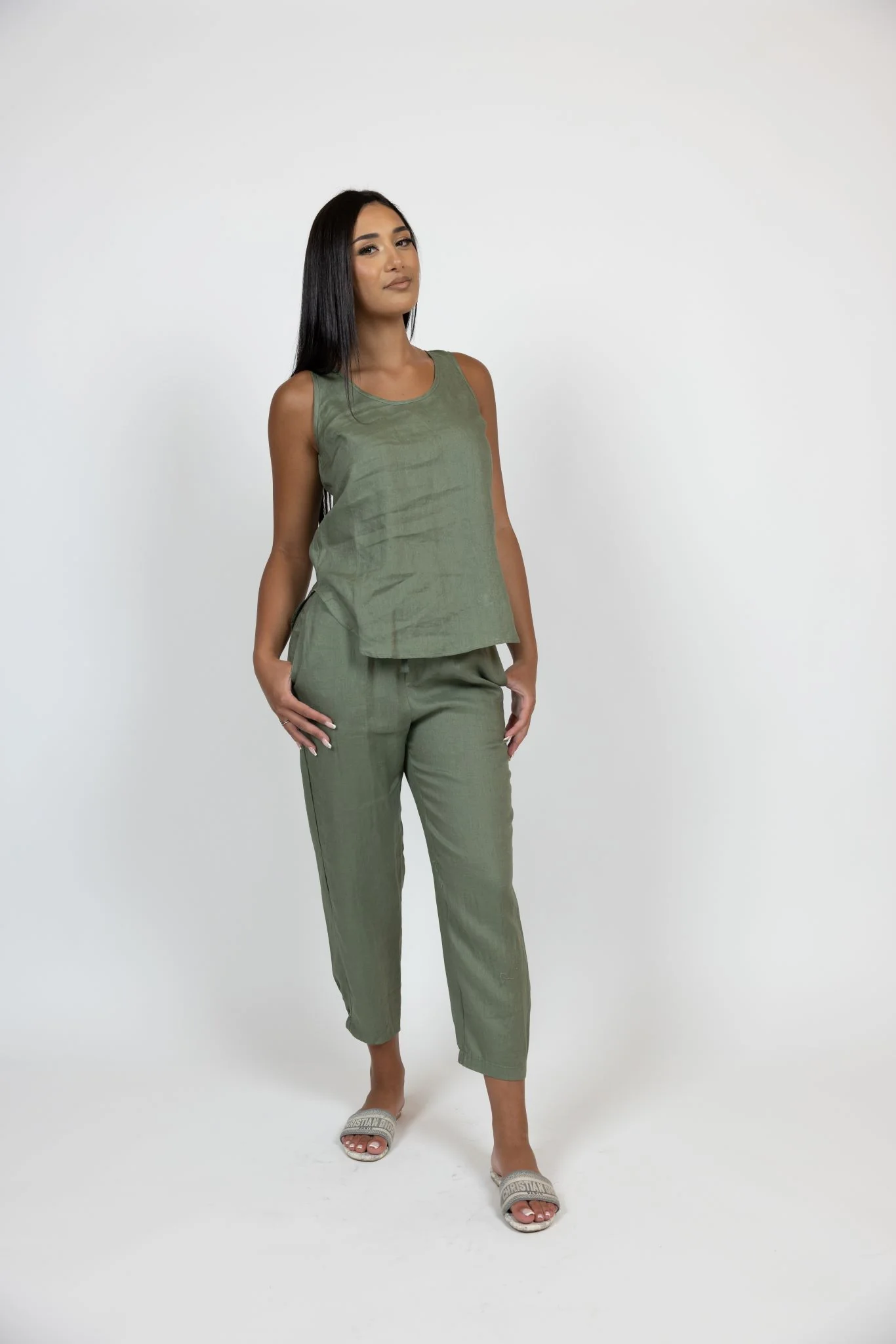 Linen Chino Pants - Image 5