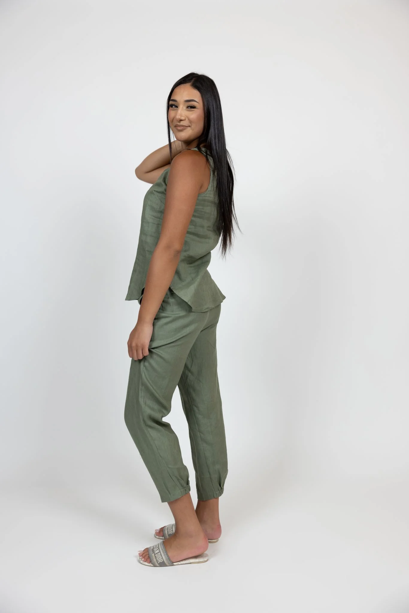 Linen Chino Pants - Image 7