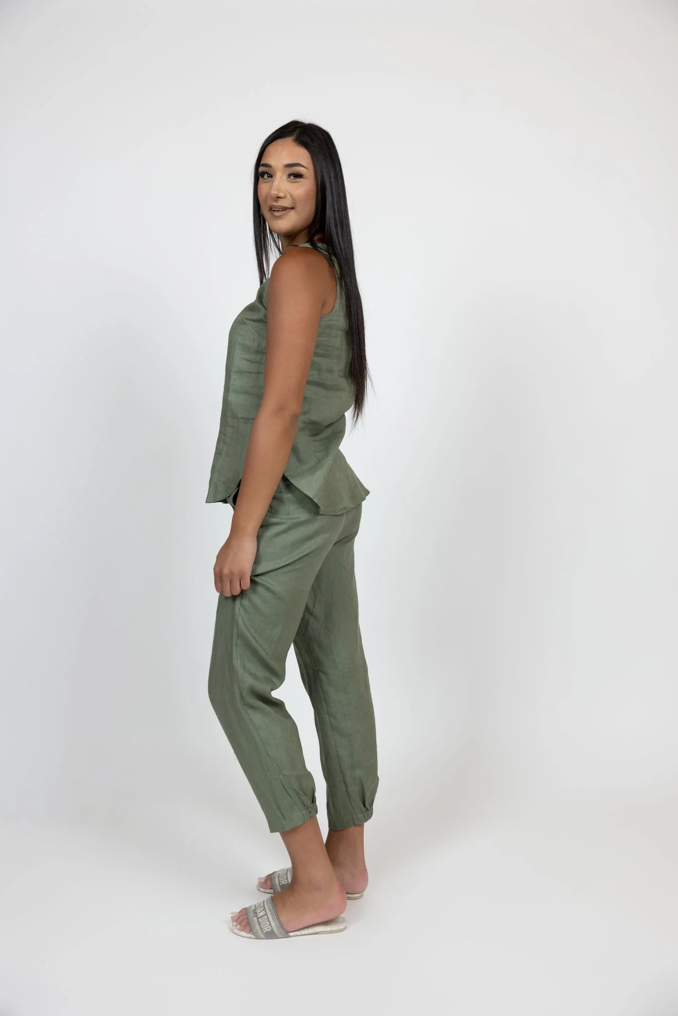 Linen Chino Pants - Image 9
