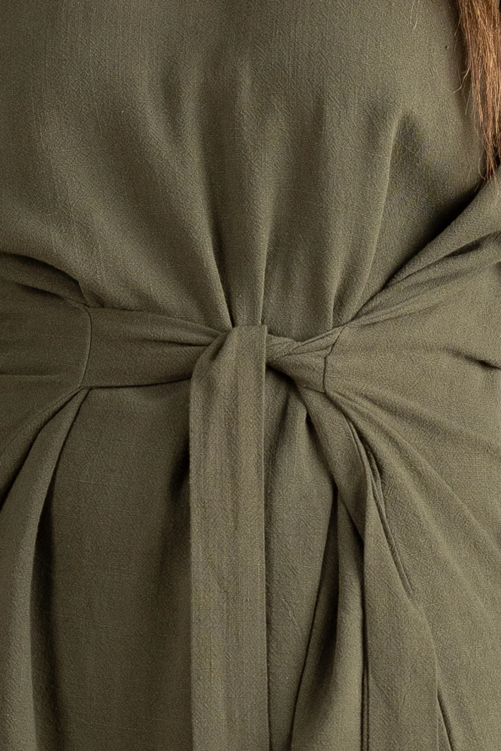 Linen Tie Waist 2pc Set - Image 8