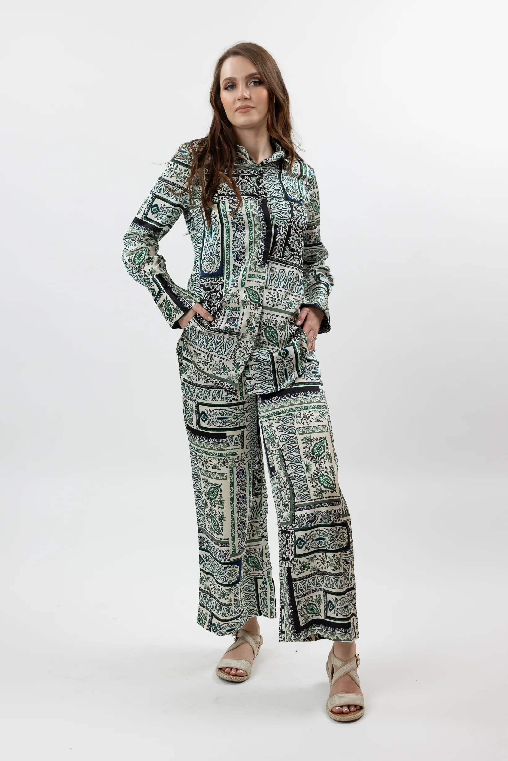 Lizzy Paisley Pants - Image 3