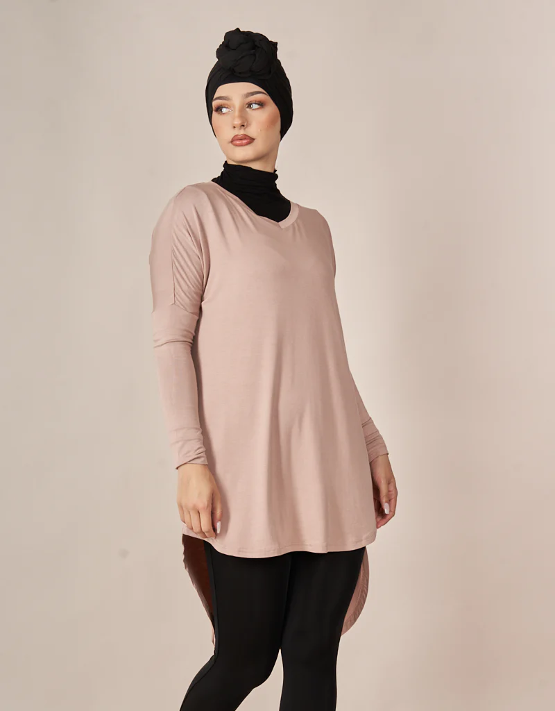 Long Jersey Loop Top - Image 2
