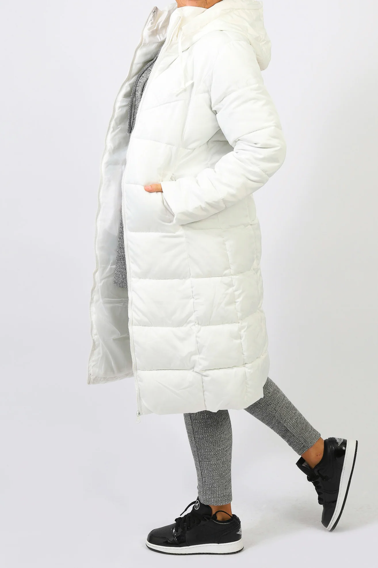 Long Puffy Jacket - Image 3