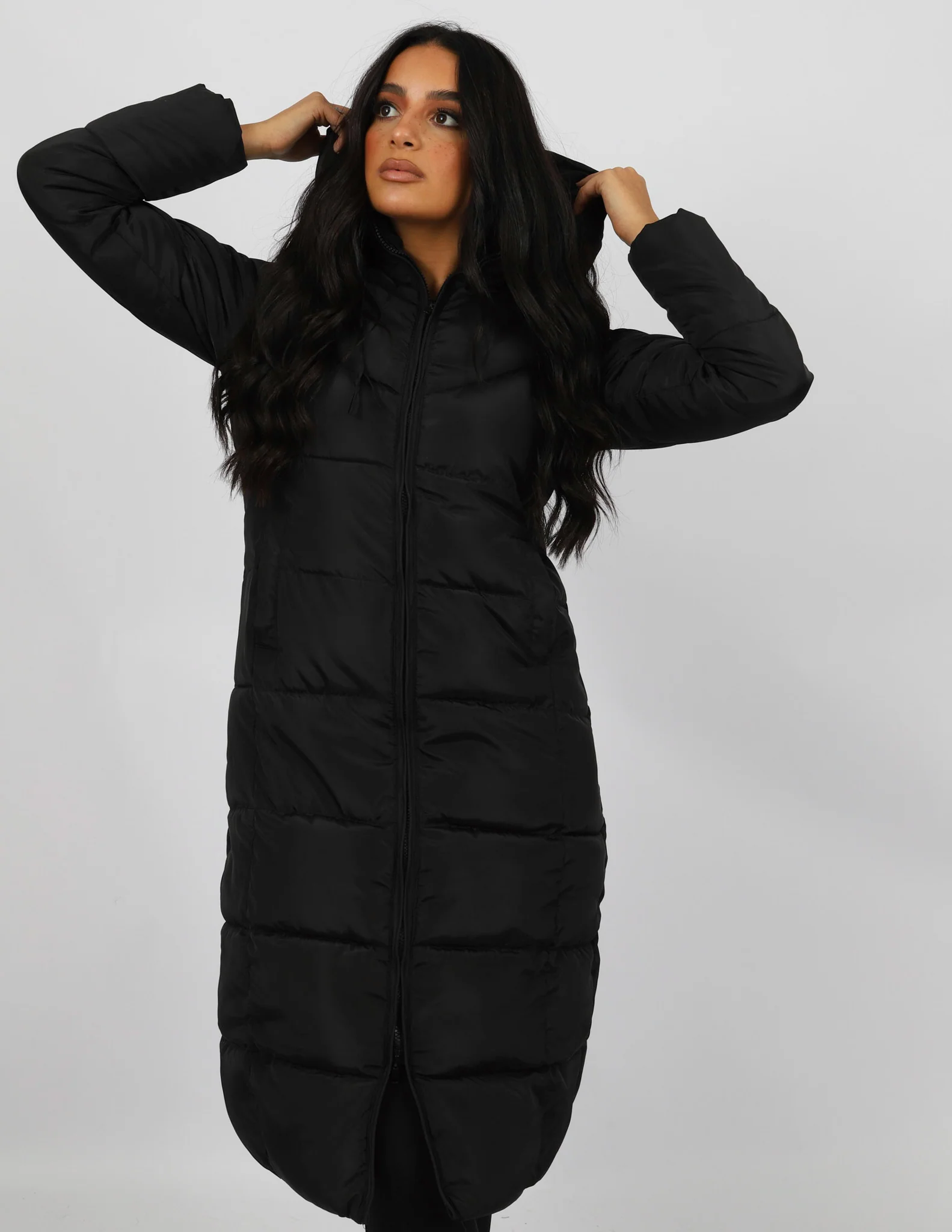 Long Puffy Jacket - Image 9