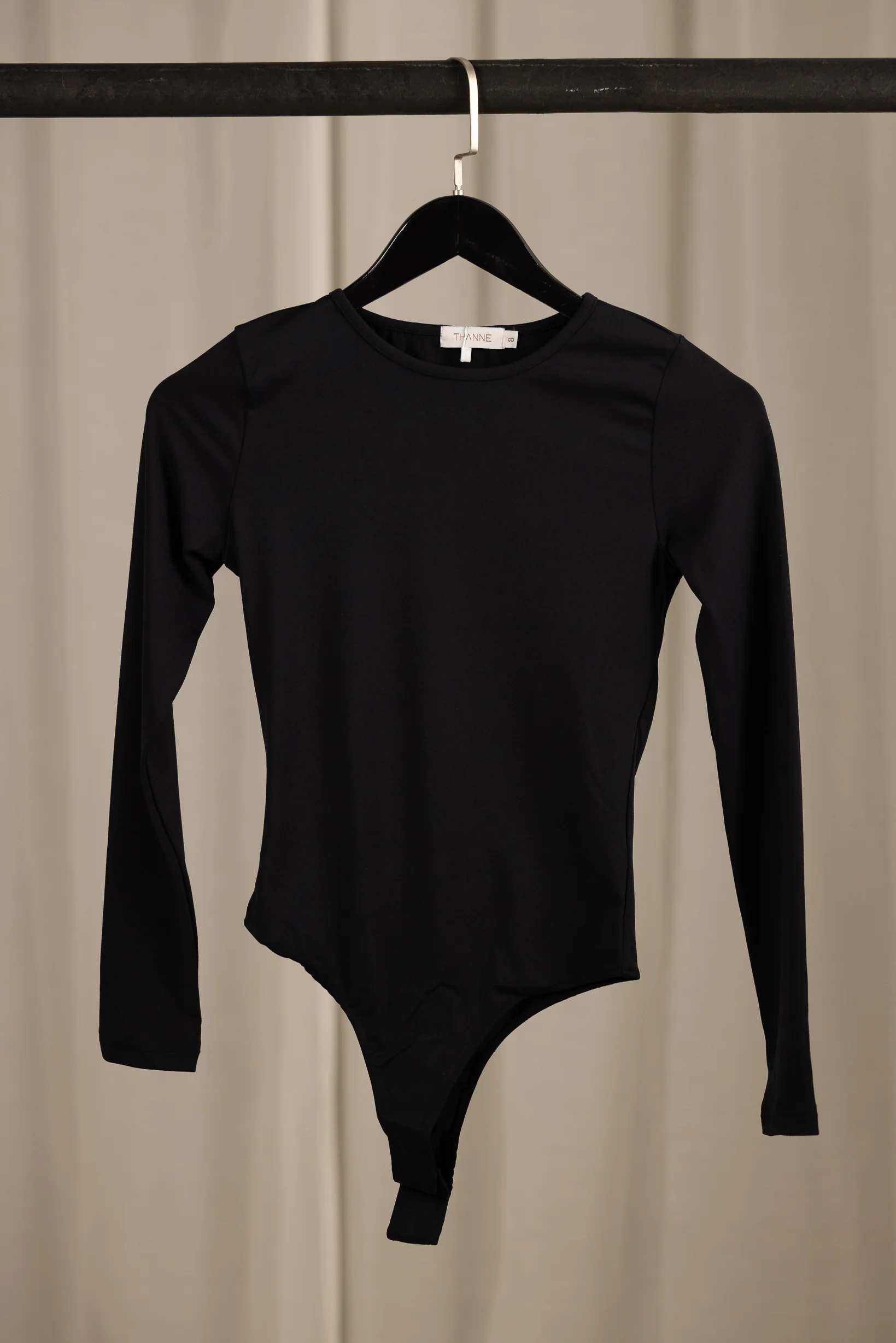 Long Sleeve Round Neck Bodysuit - Image 3