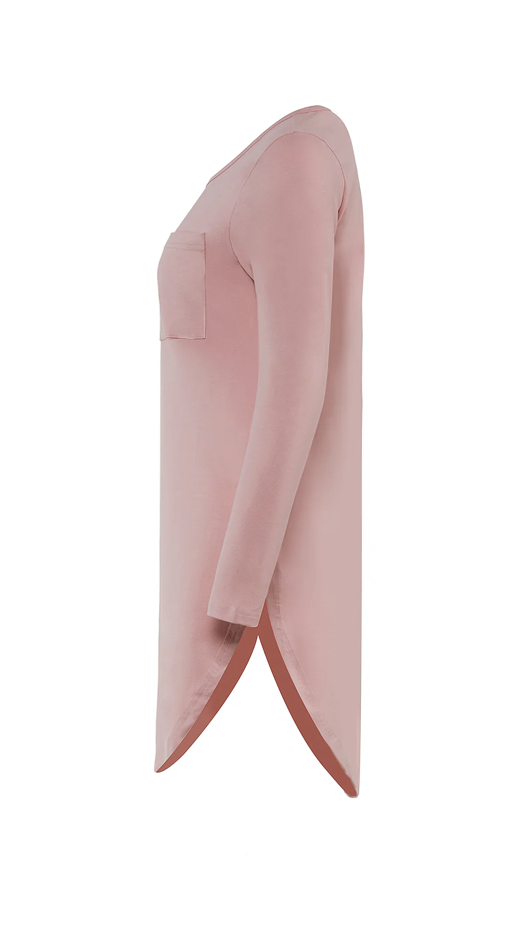 Loop Pocket Long Sleeve Top - Light Shades - Image 7