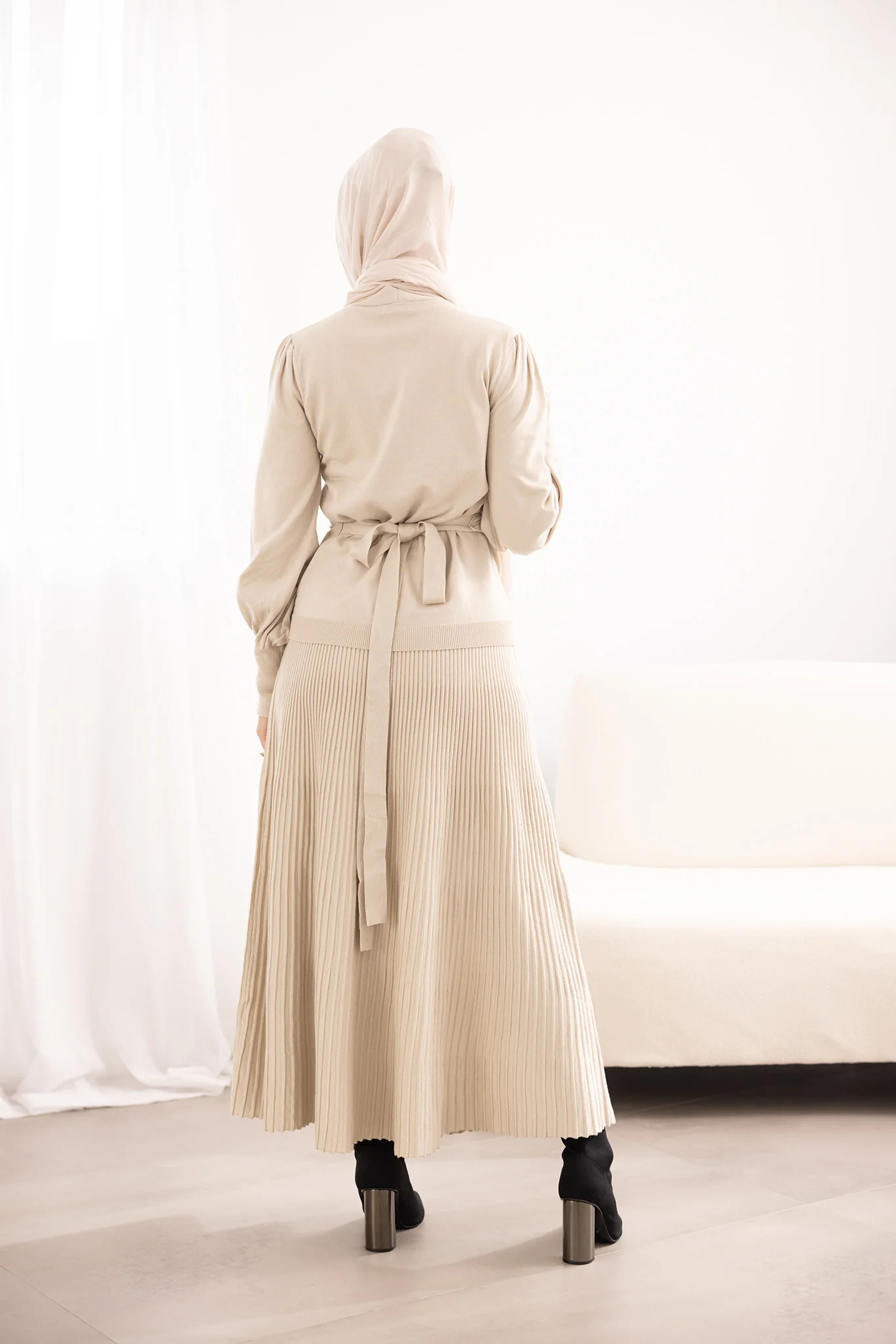 Lora Wrap Knit Top - Image 17