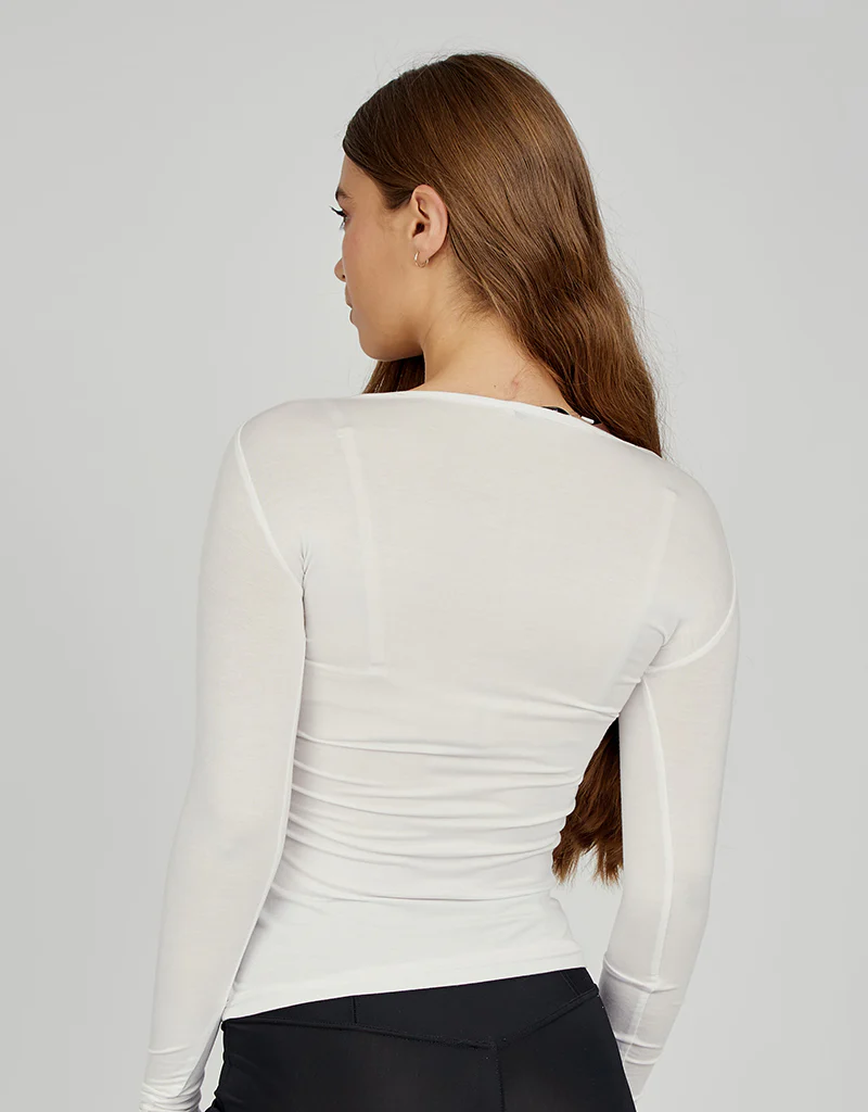 Low Neck Body Top - Light Shades - Image 14