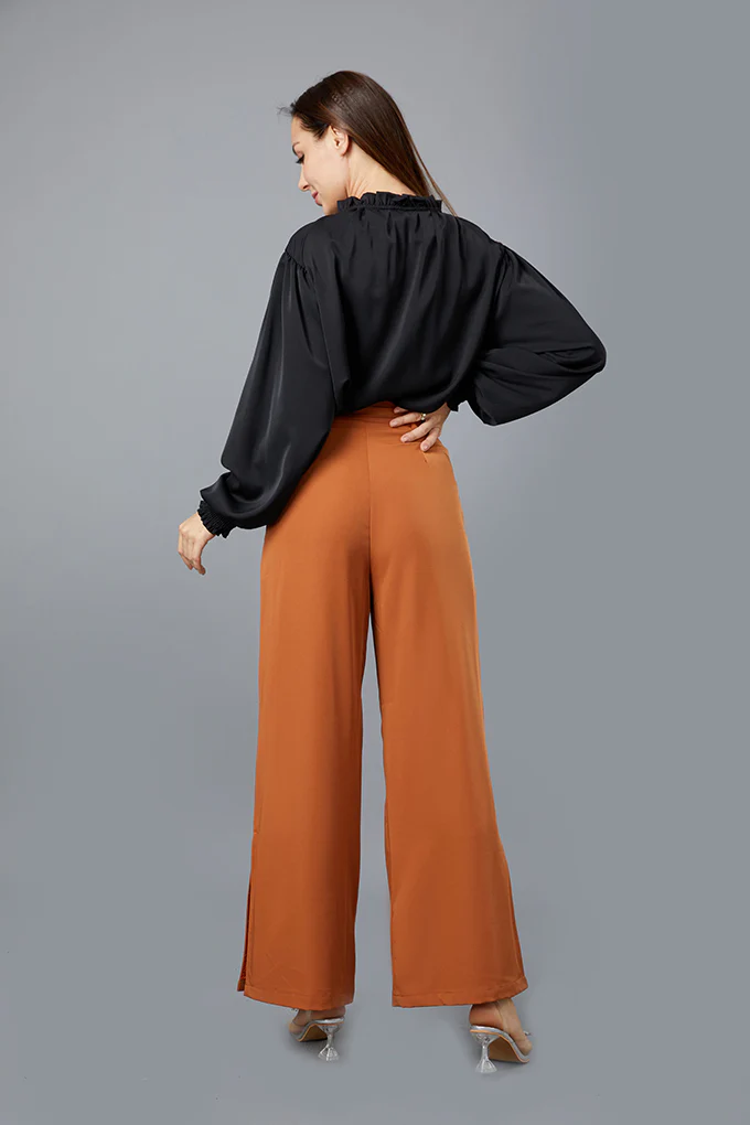 Lustrous High Neck Blouse - Image 14