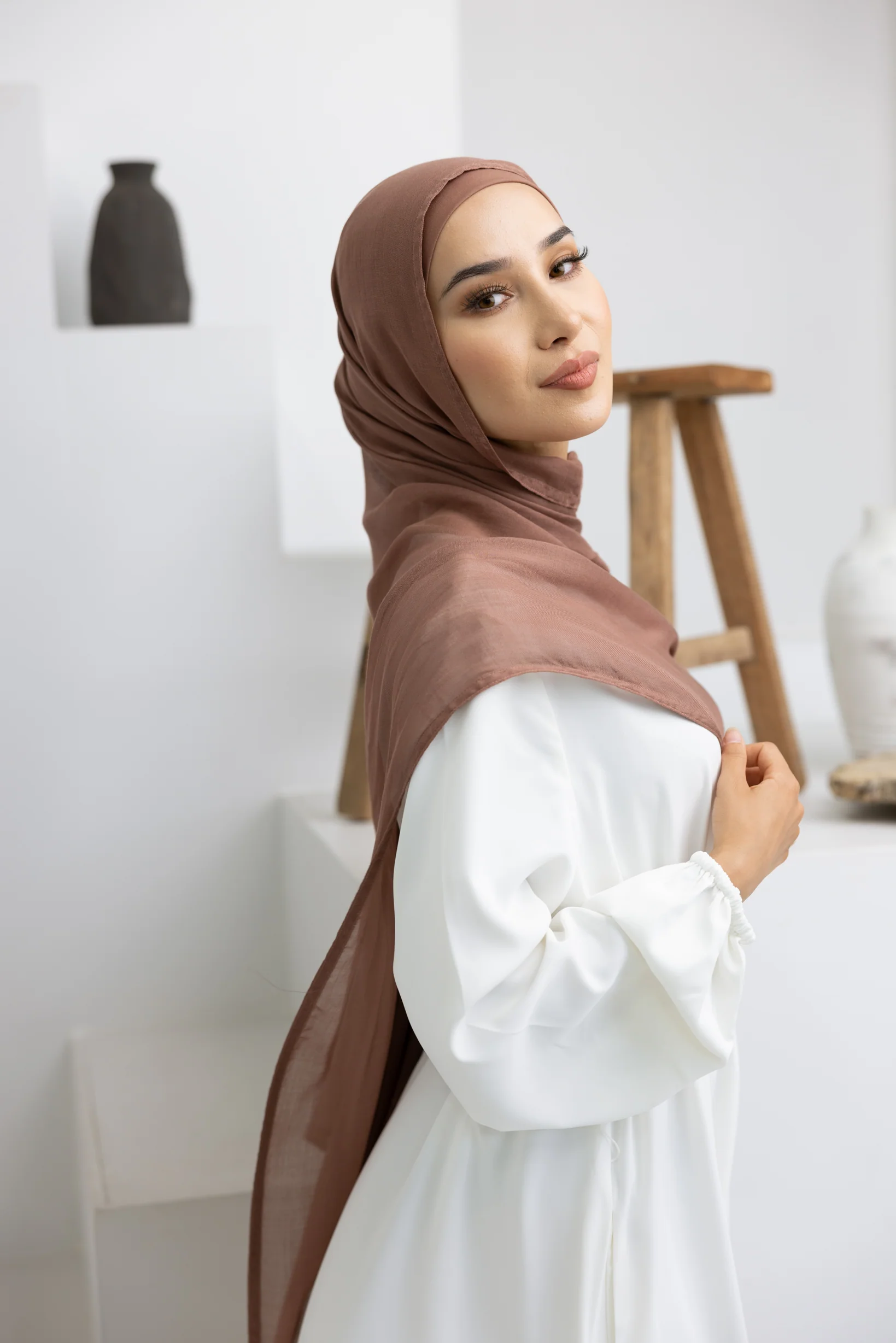 Luxe Modal 2pc Set - Shades of Brown - Image 7