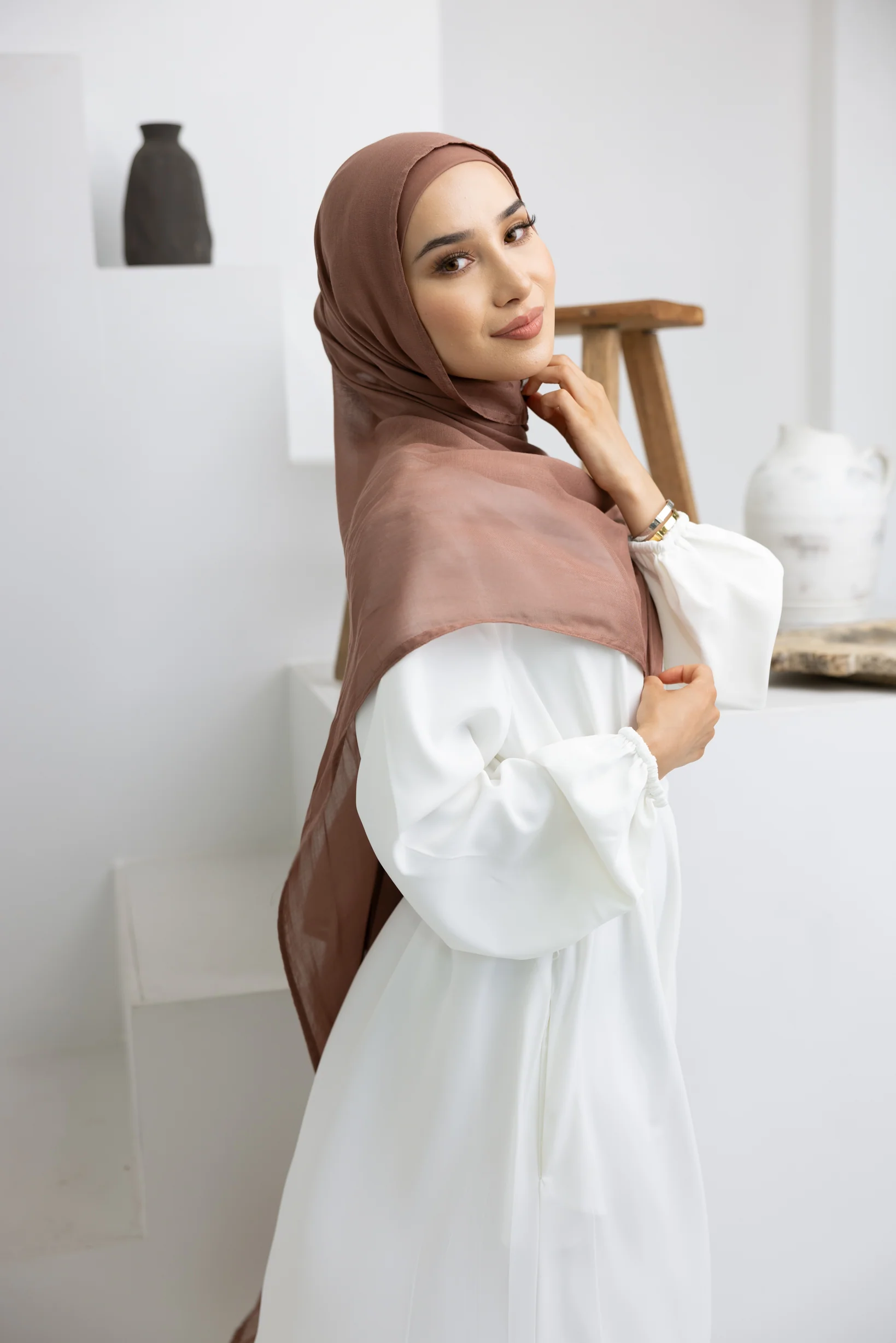 Luxe Modal 2pc Set - Shades of Brown - Image 9