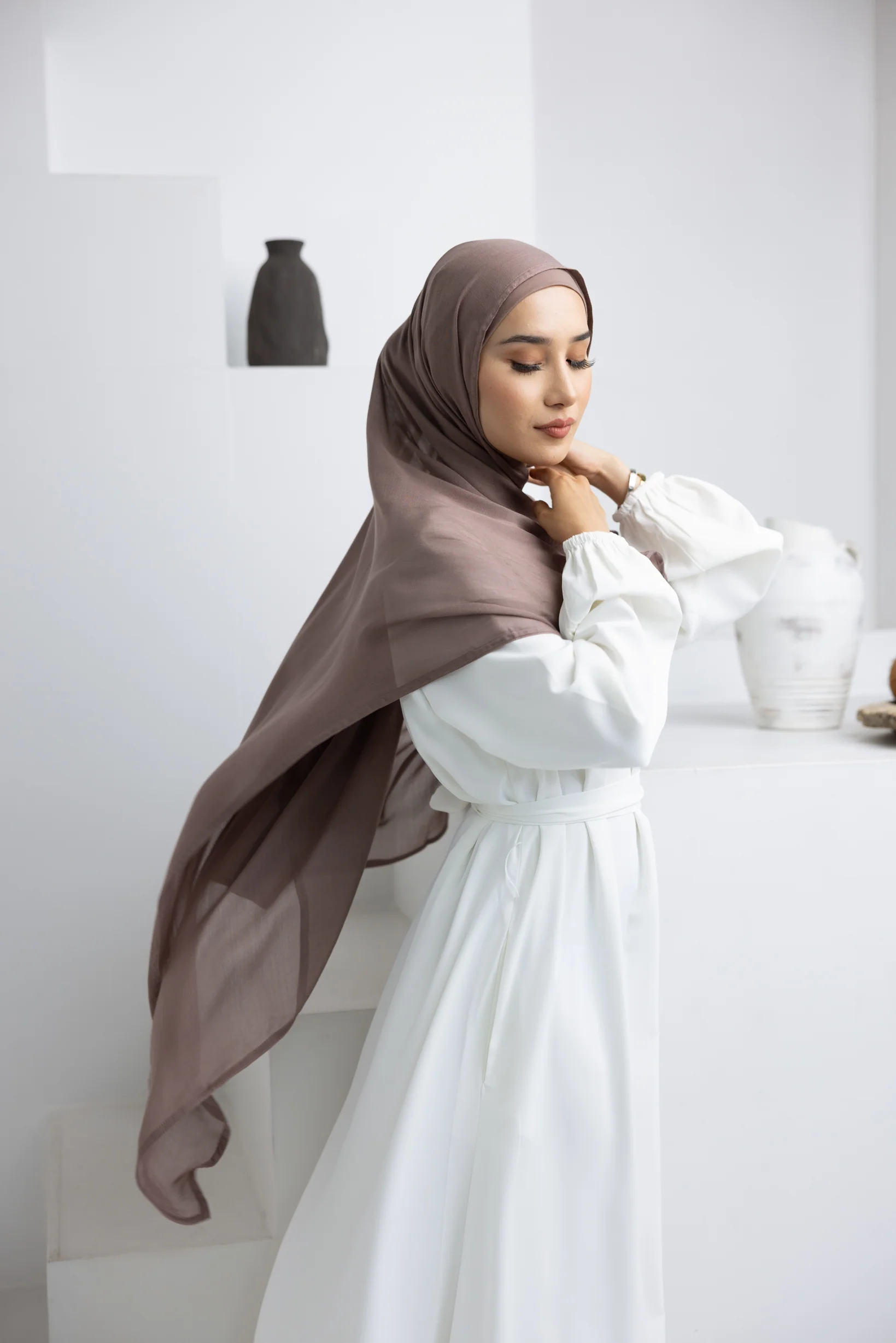 Luxe Modal 2pc Set - Shades of Dark Nude - Image 6
