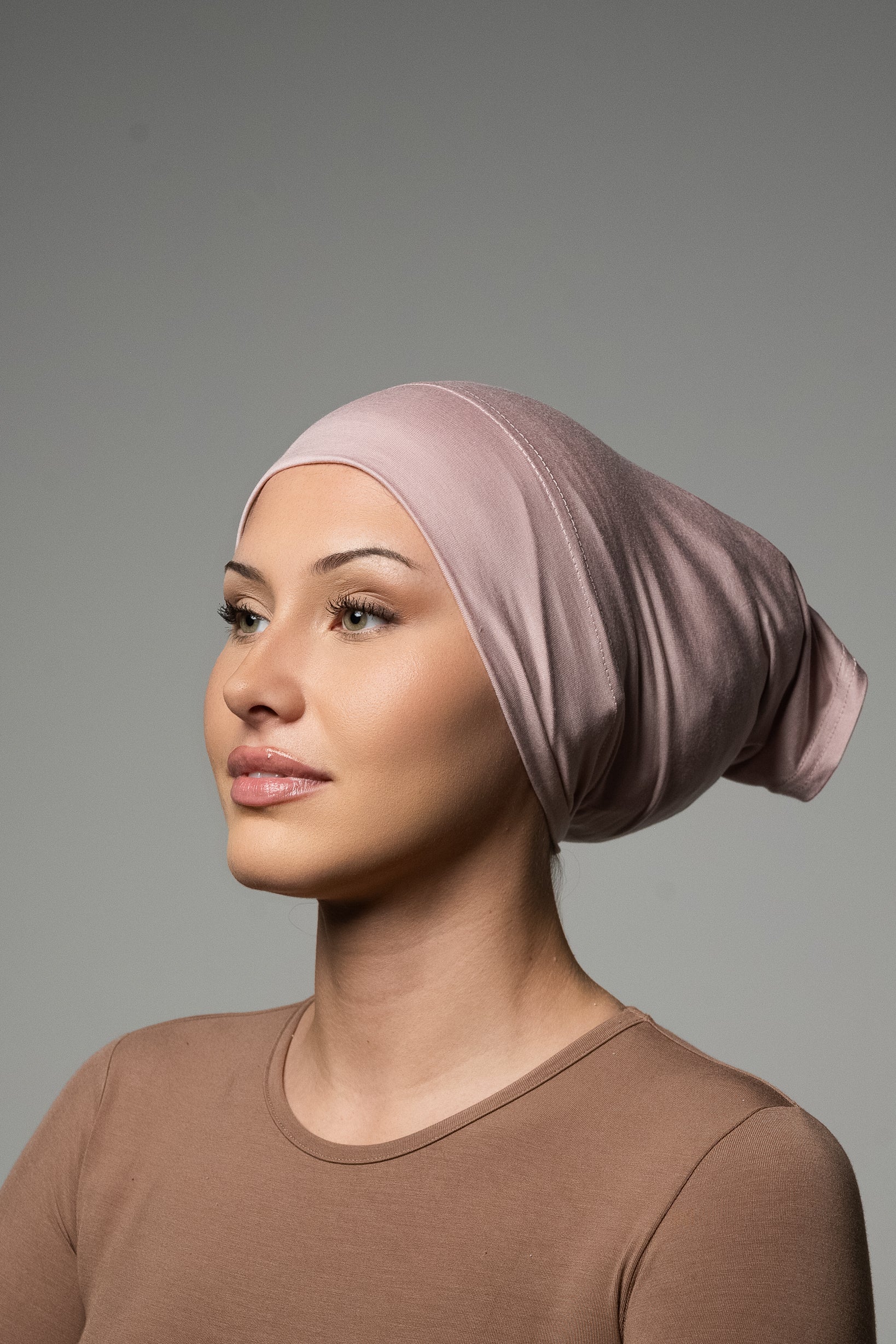Luxury Jersey Open Cap - Shades of Purple