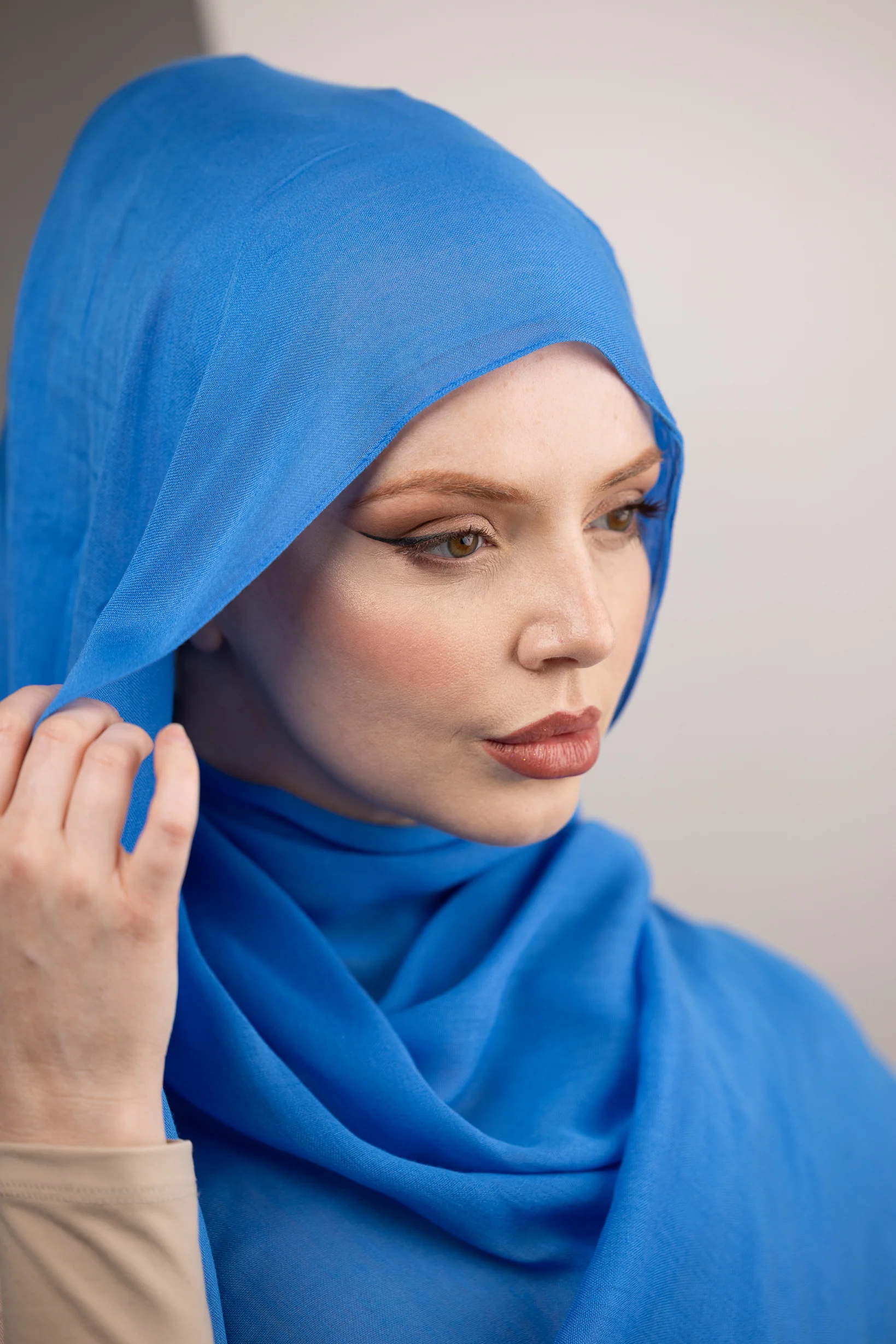 Luxury Modal Shawl - Dark Shades - Image 6