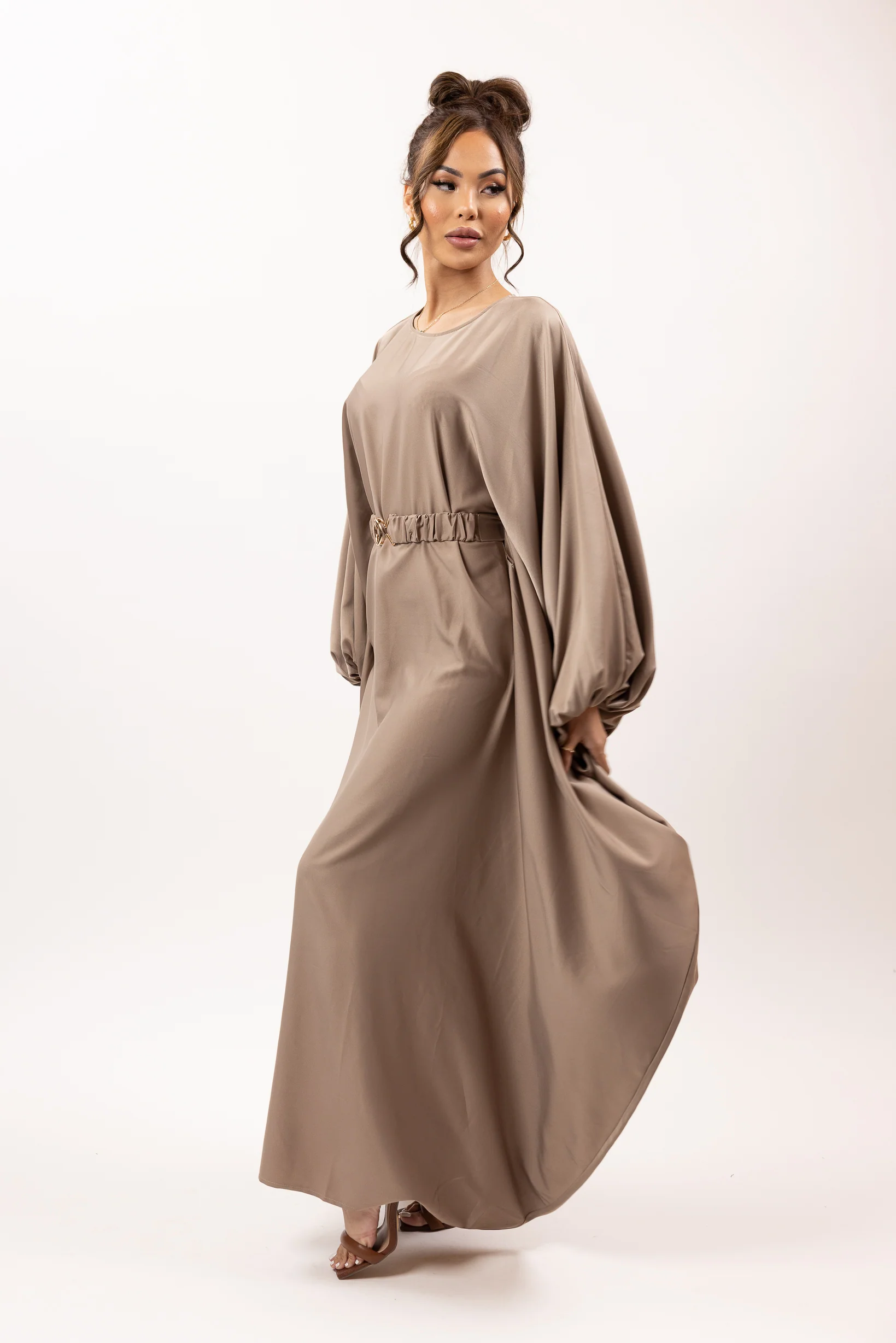 Mae Satin Kaftan - Image 13