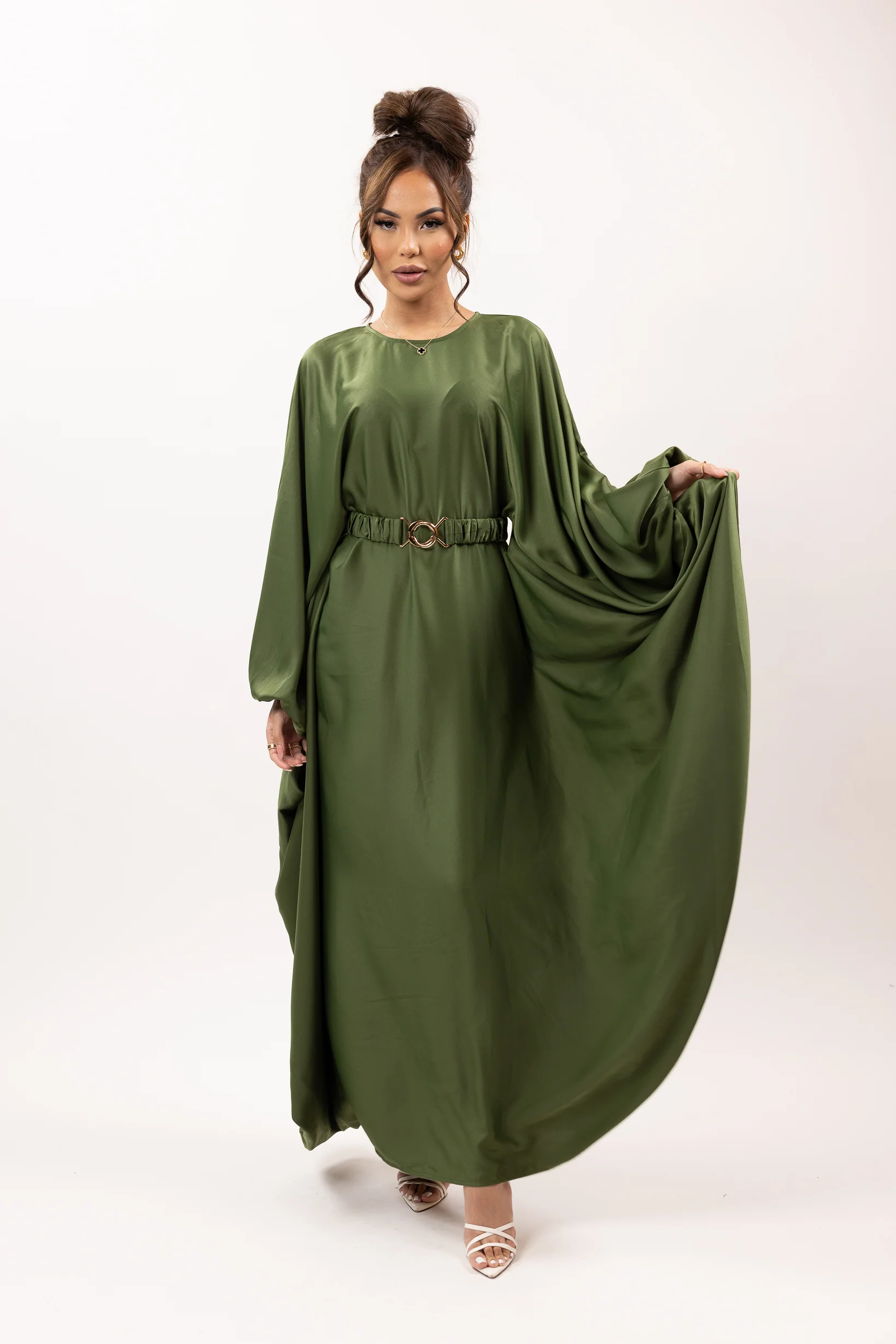 Mae Satin Kaftan - Image 5