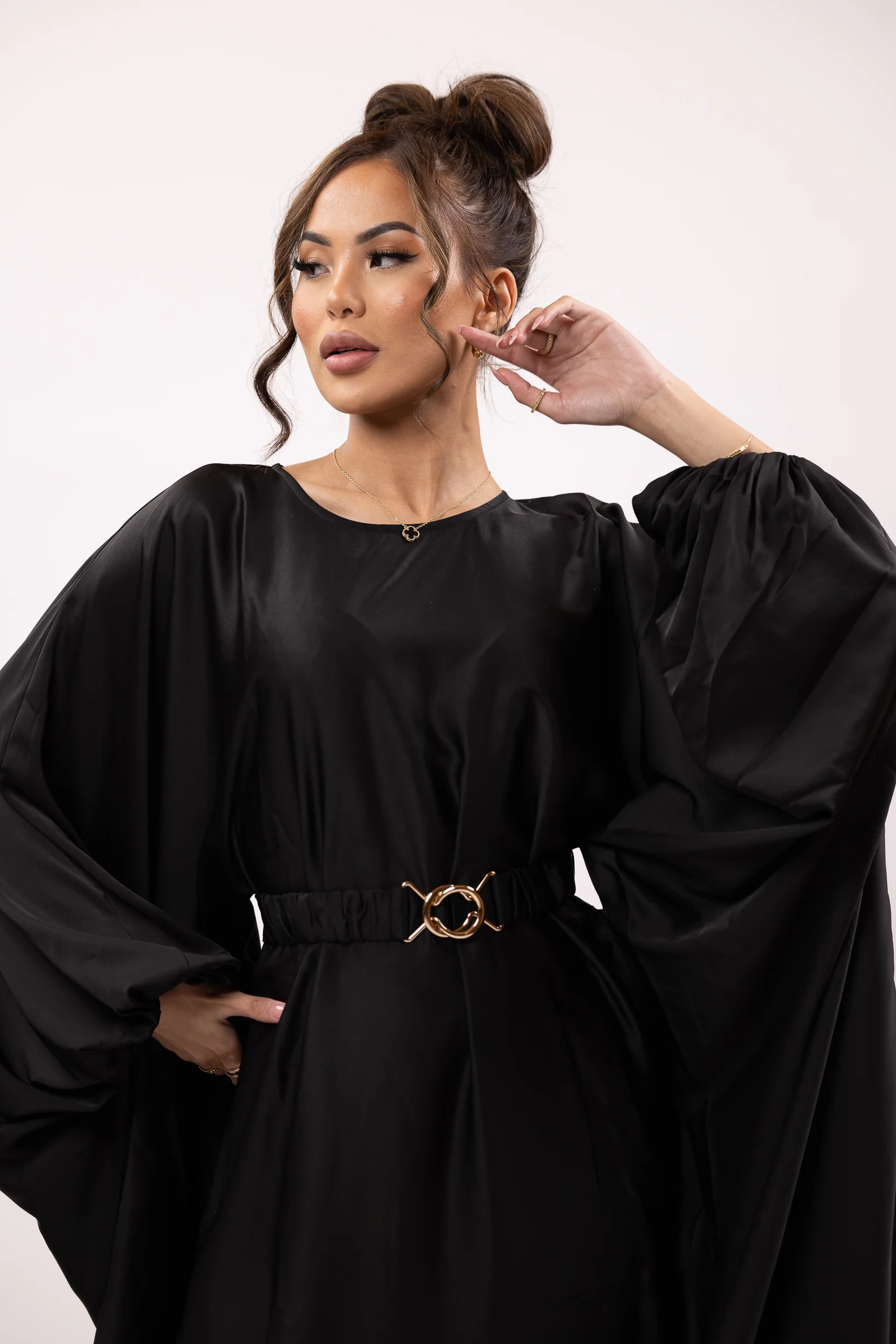 Mae Satin Kaftan - Image 7