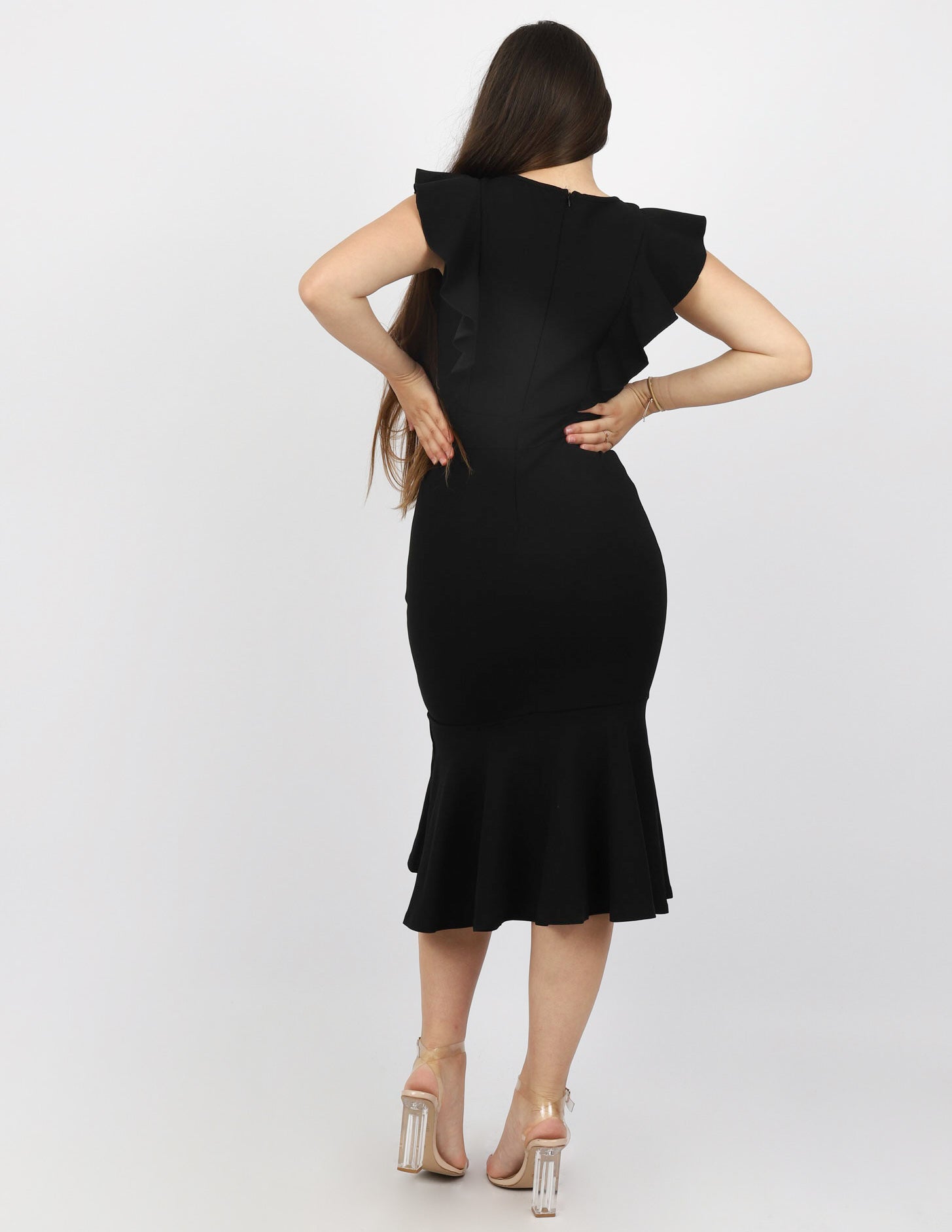 Maisa Frill Dress - Image 18