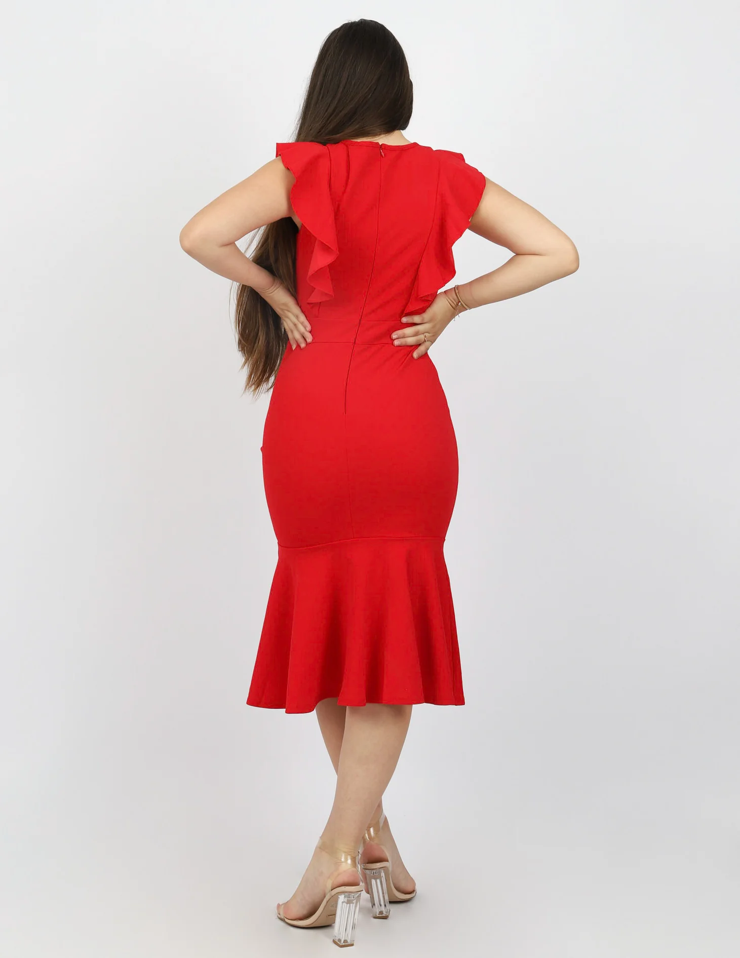Maisa Frill Dress - Image 6