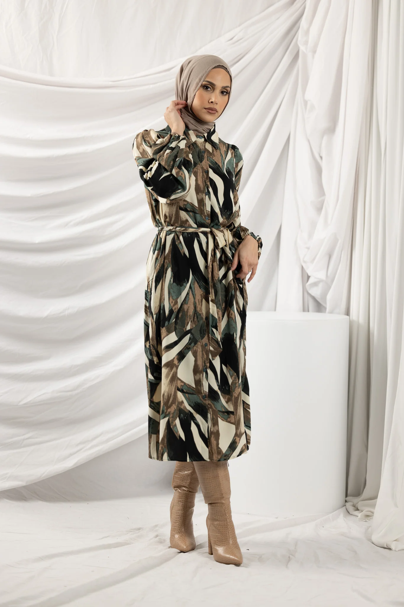 Maria Shirt Dress - Image 14