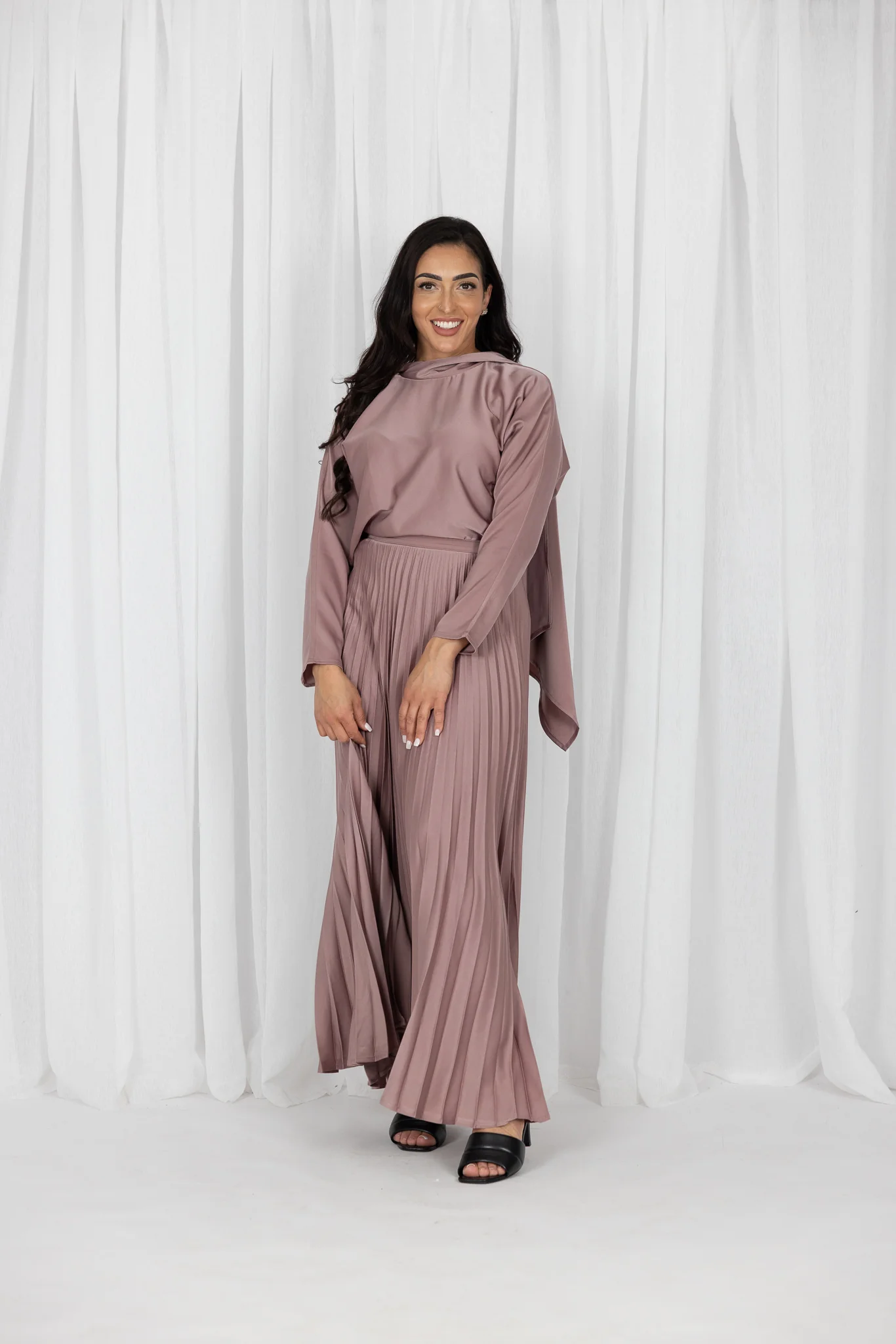Marigold Drape Blouse - Image 2
