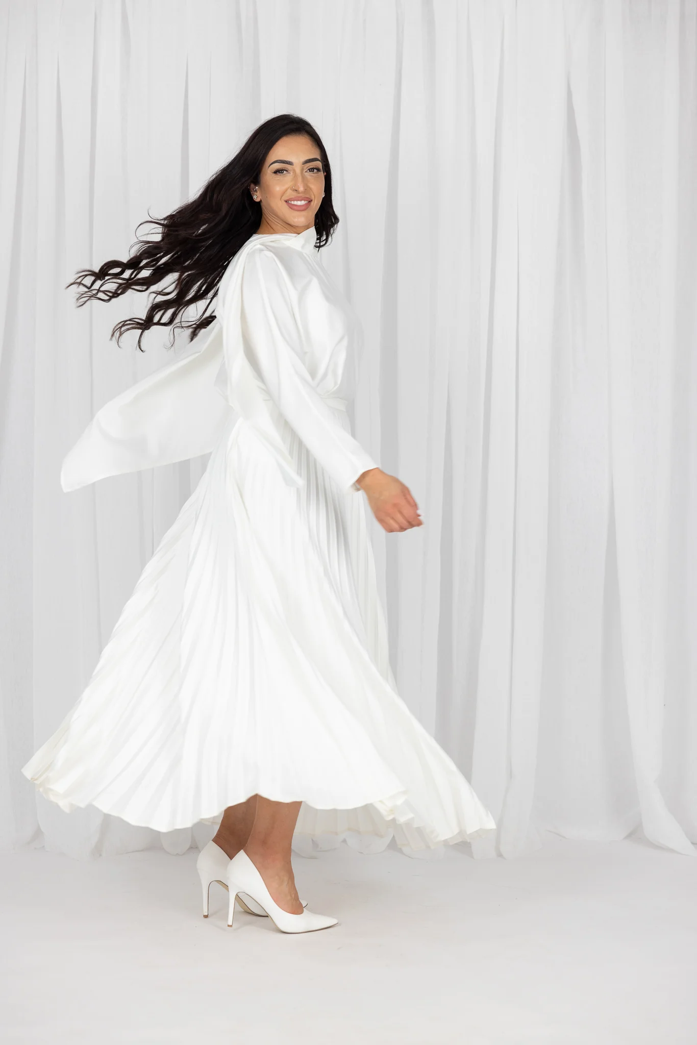 Marigold Pleat Skirt - Image 2
