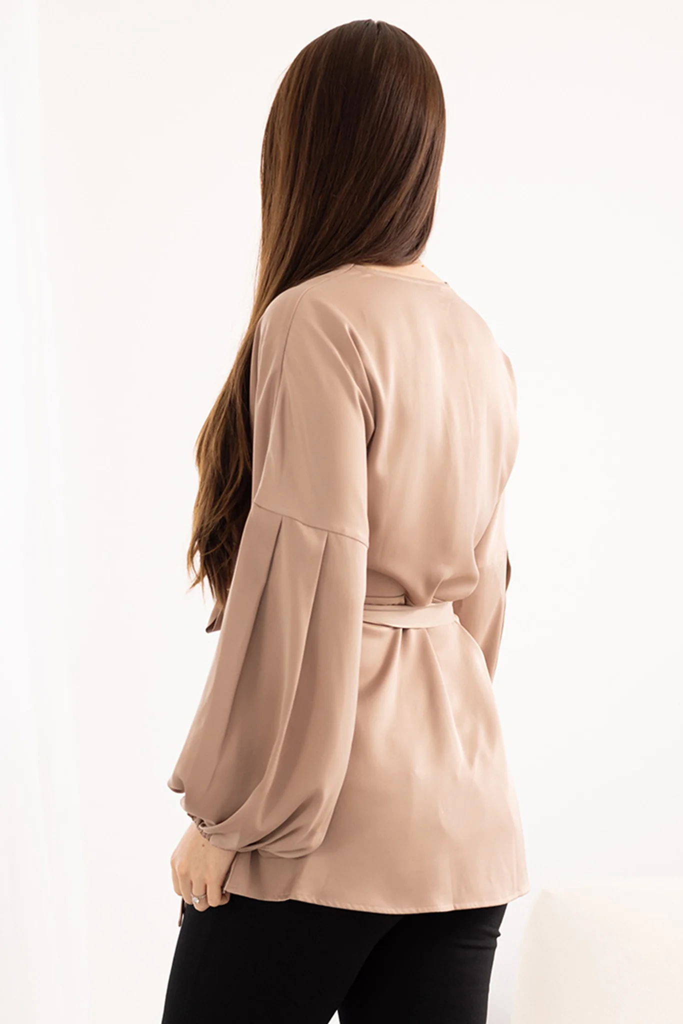 Maude Crossover Blouse - Image 10