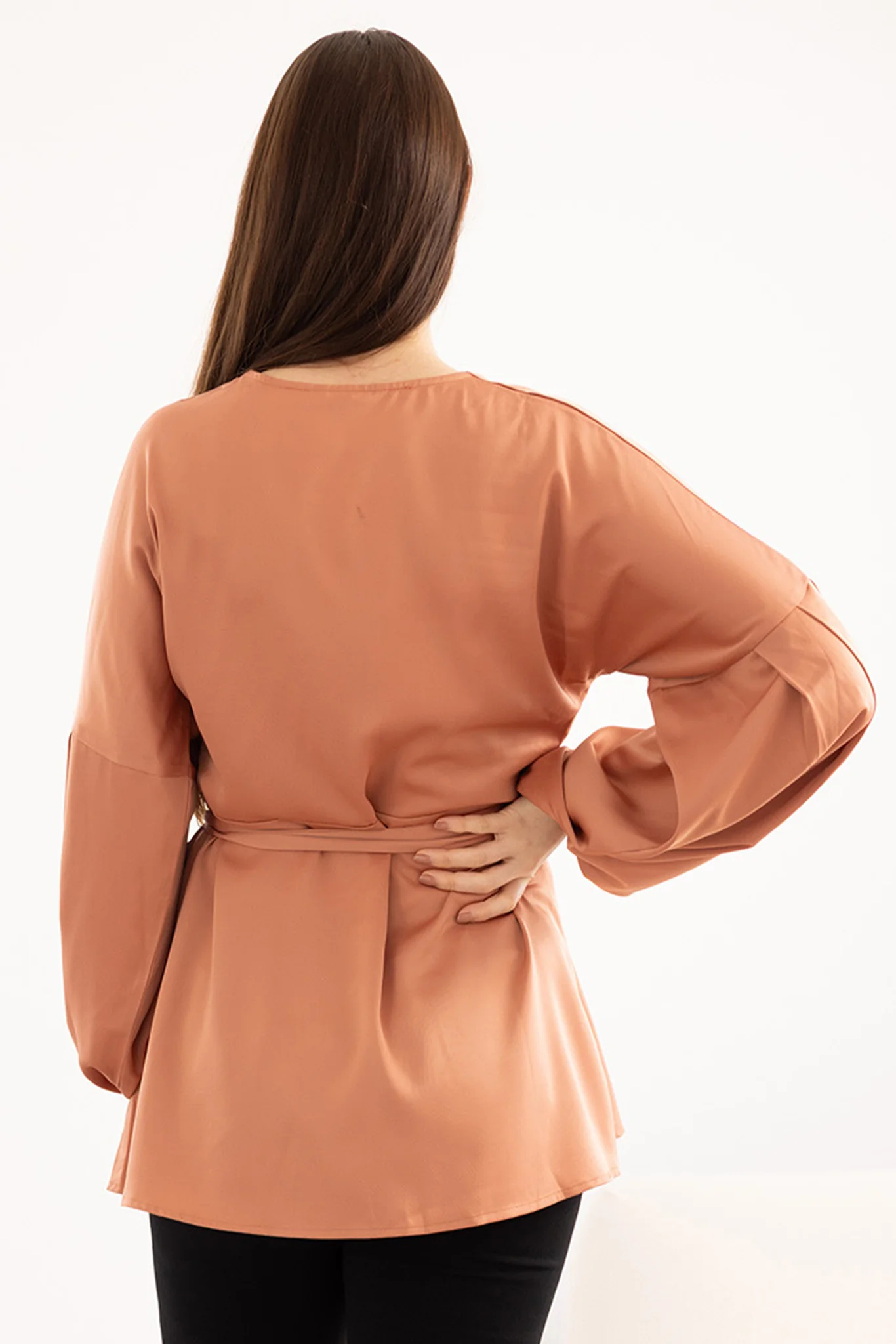 Maude Crossover Blouse - Image 14