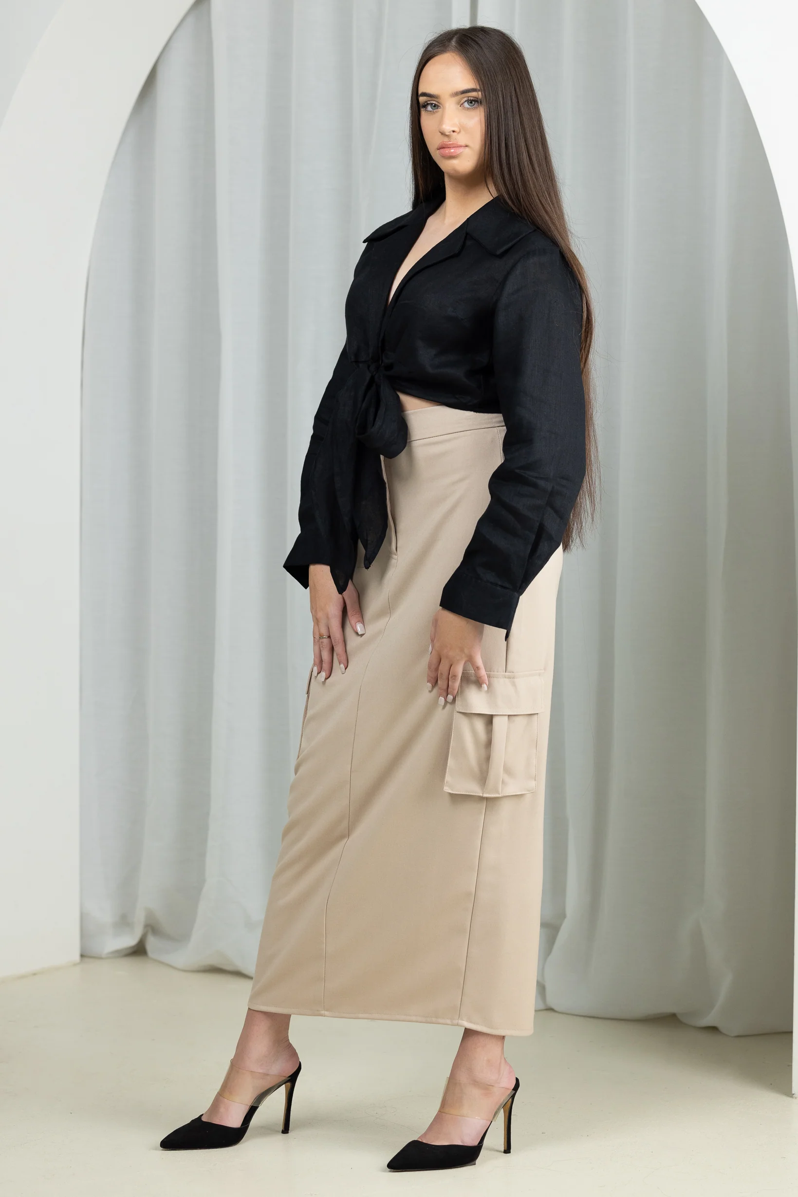 Milayna Pocket Skirt - Image 3