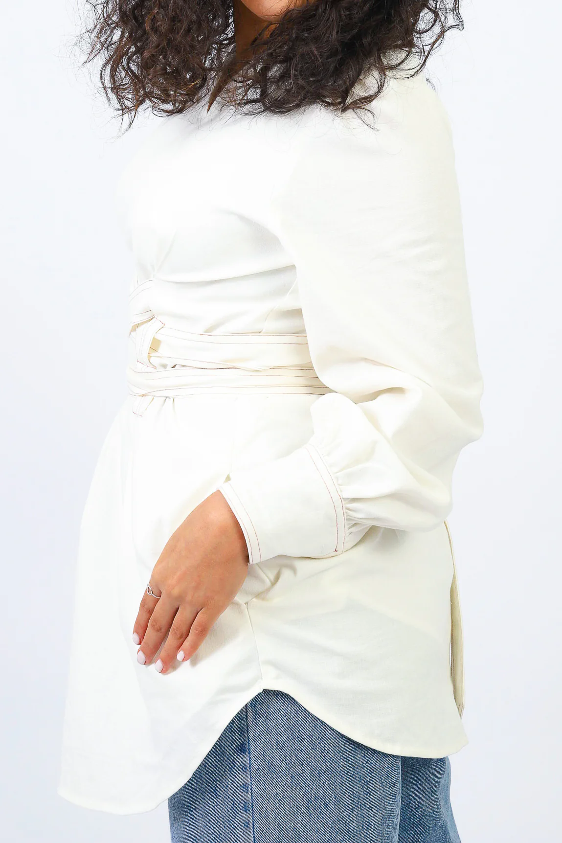 Mirai Tie Blouse - Image 13
