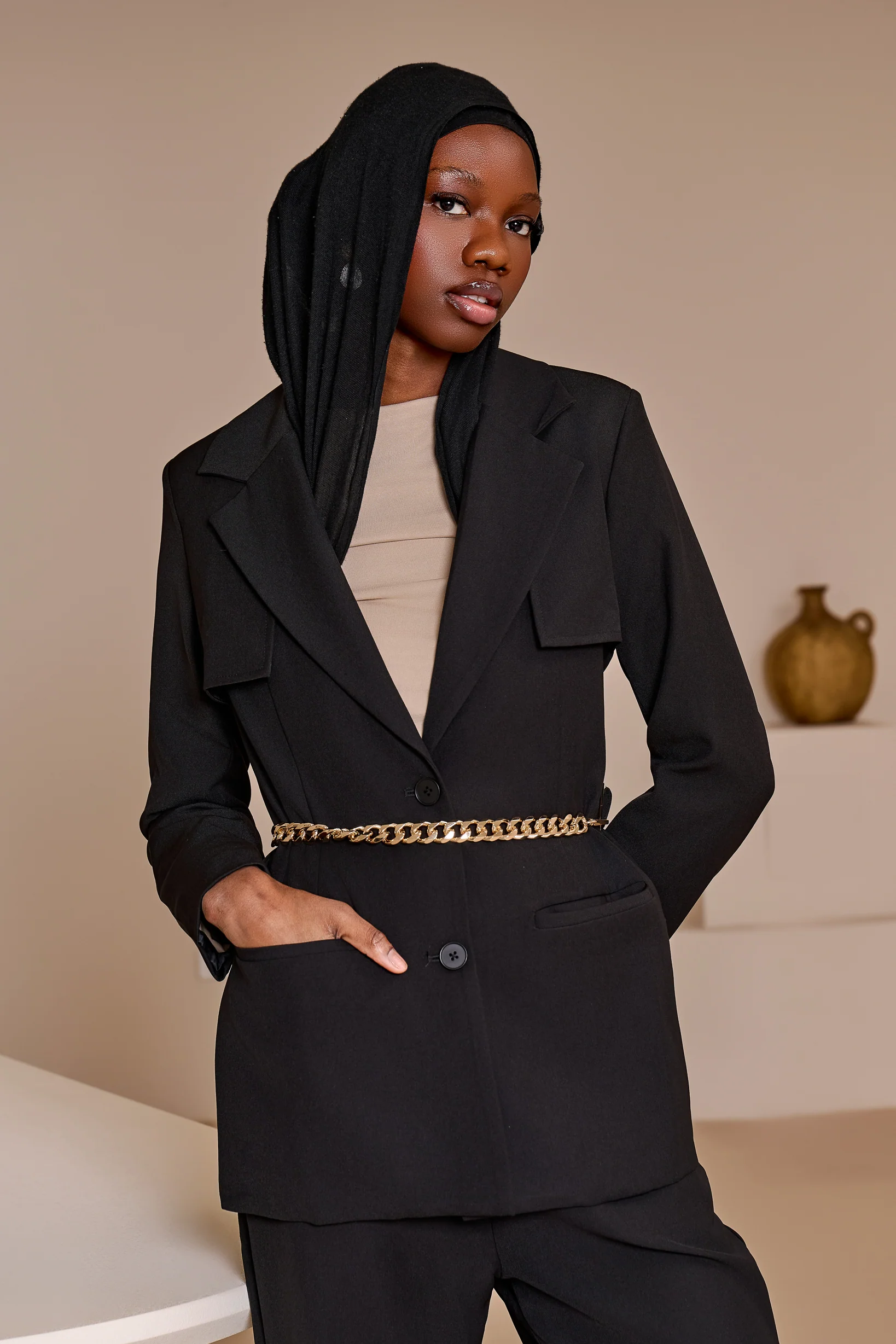 Miraj Chinai Suit Jacket - Image 5