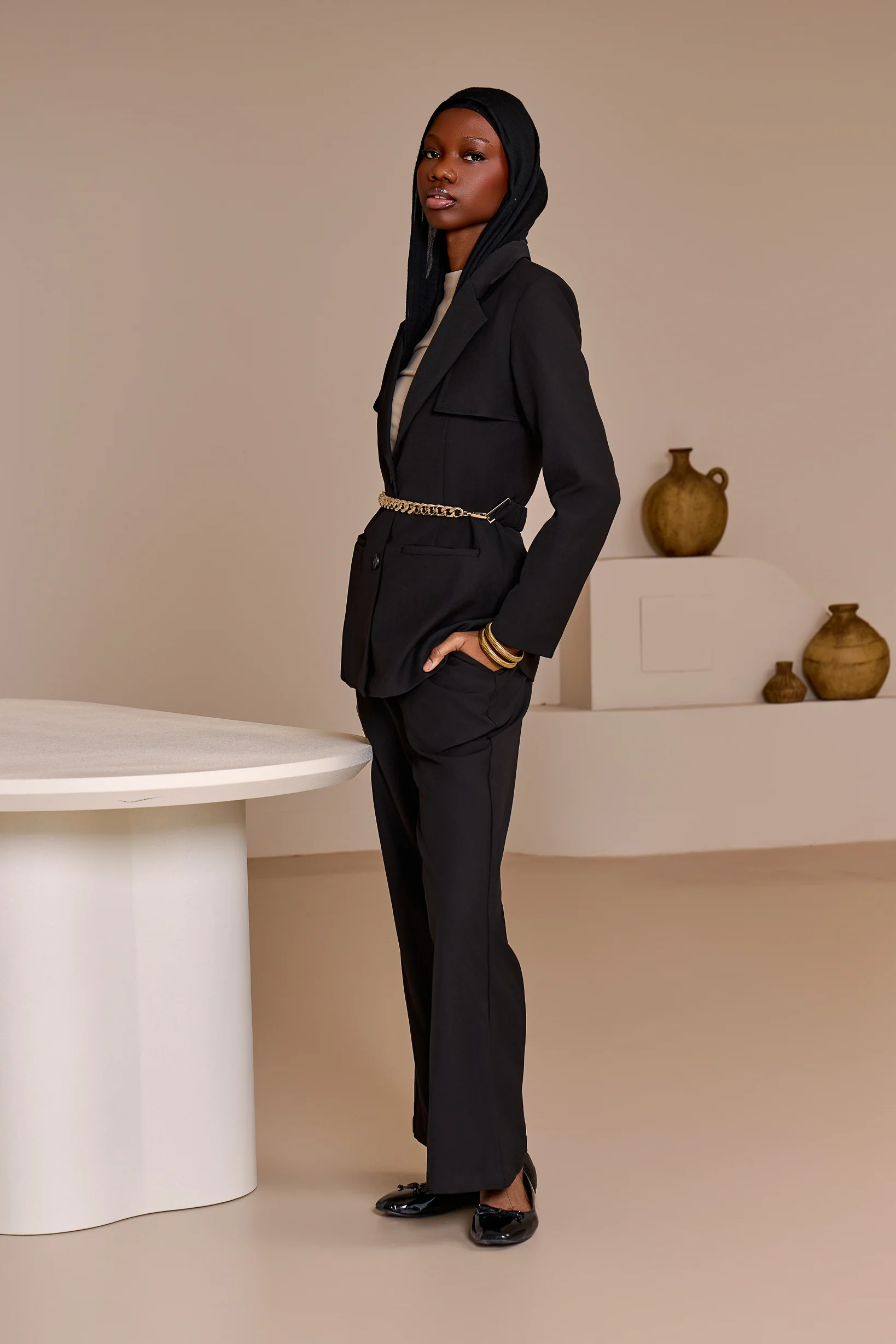 Miraj Chinai Suit Jacket - Image 6
