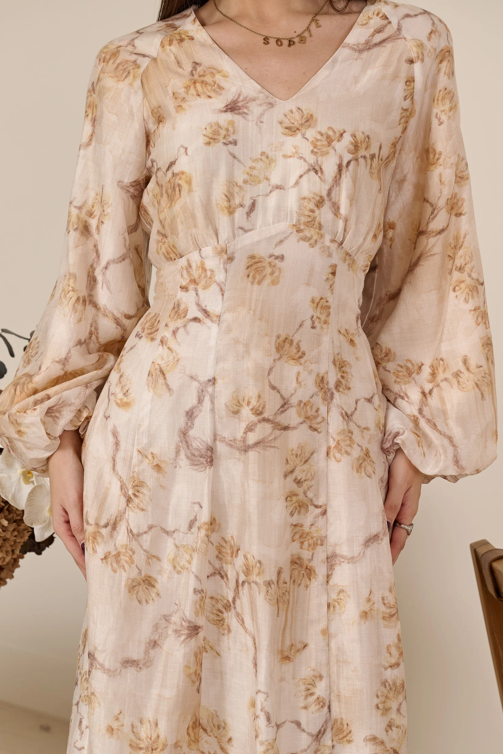 Miraj Vine Dress - Image 4