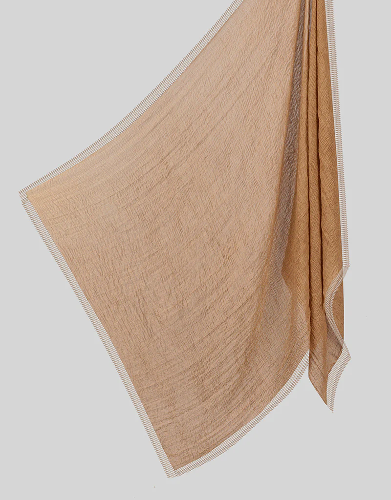 Modelle Crinkled Scarf - Shades of Brown - Image 8