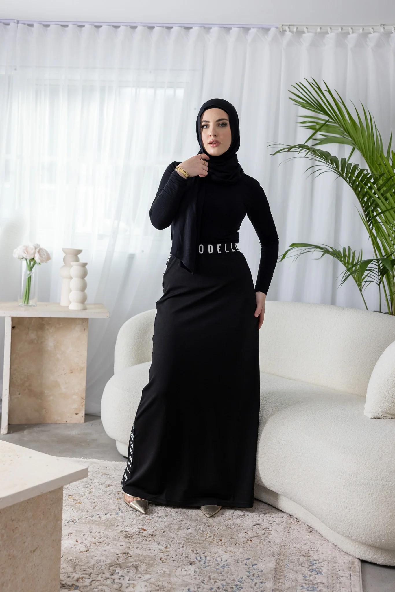 Modelle/Move Detailed Maxi Skirt - Image 6